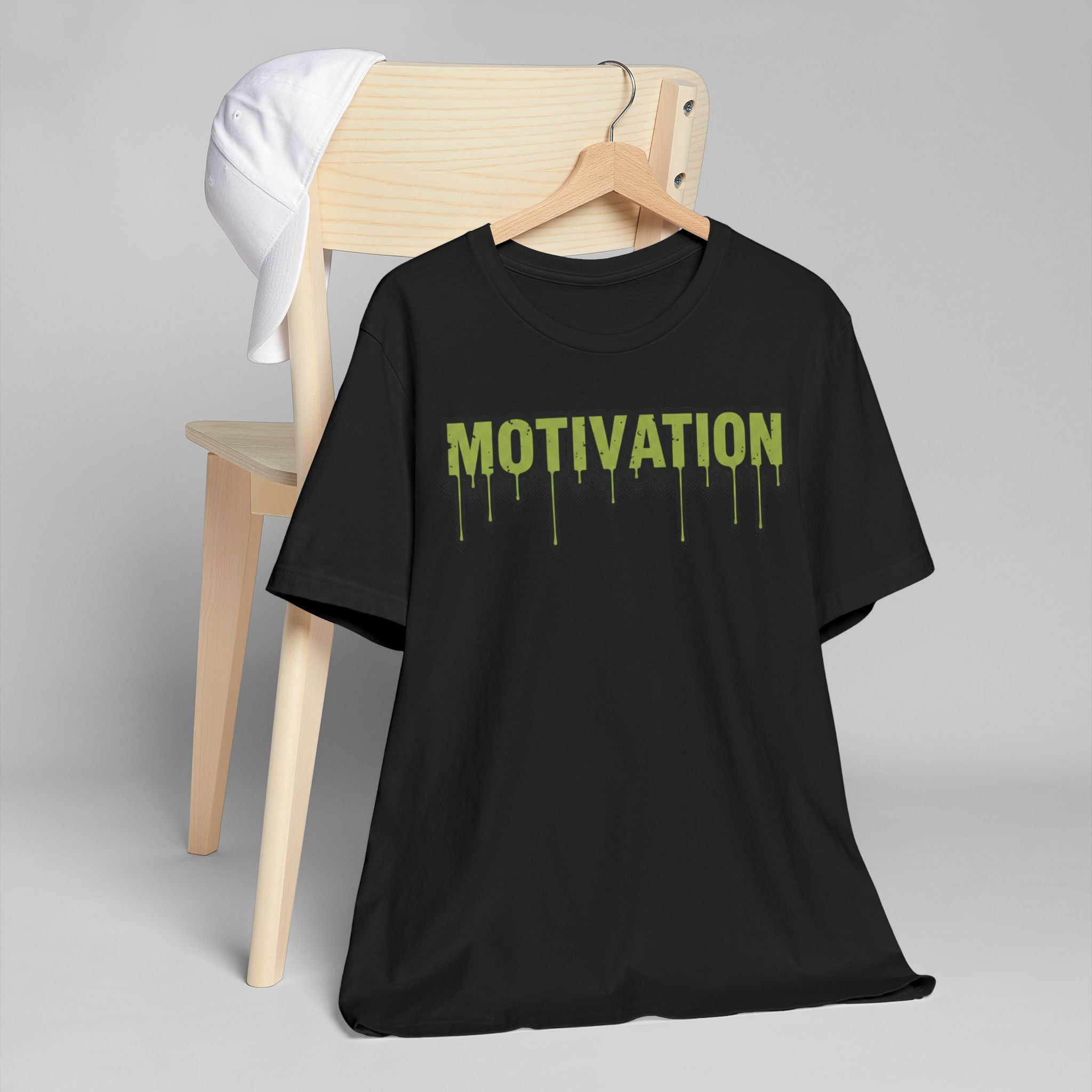 Motivation Drip Graphic T‑Shirt