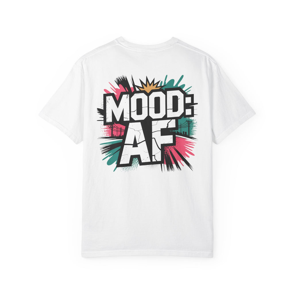 MOOD AF Graphic Tee — Bold Retro Pop-Art Unisex T-Shirt
