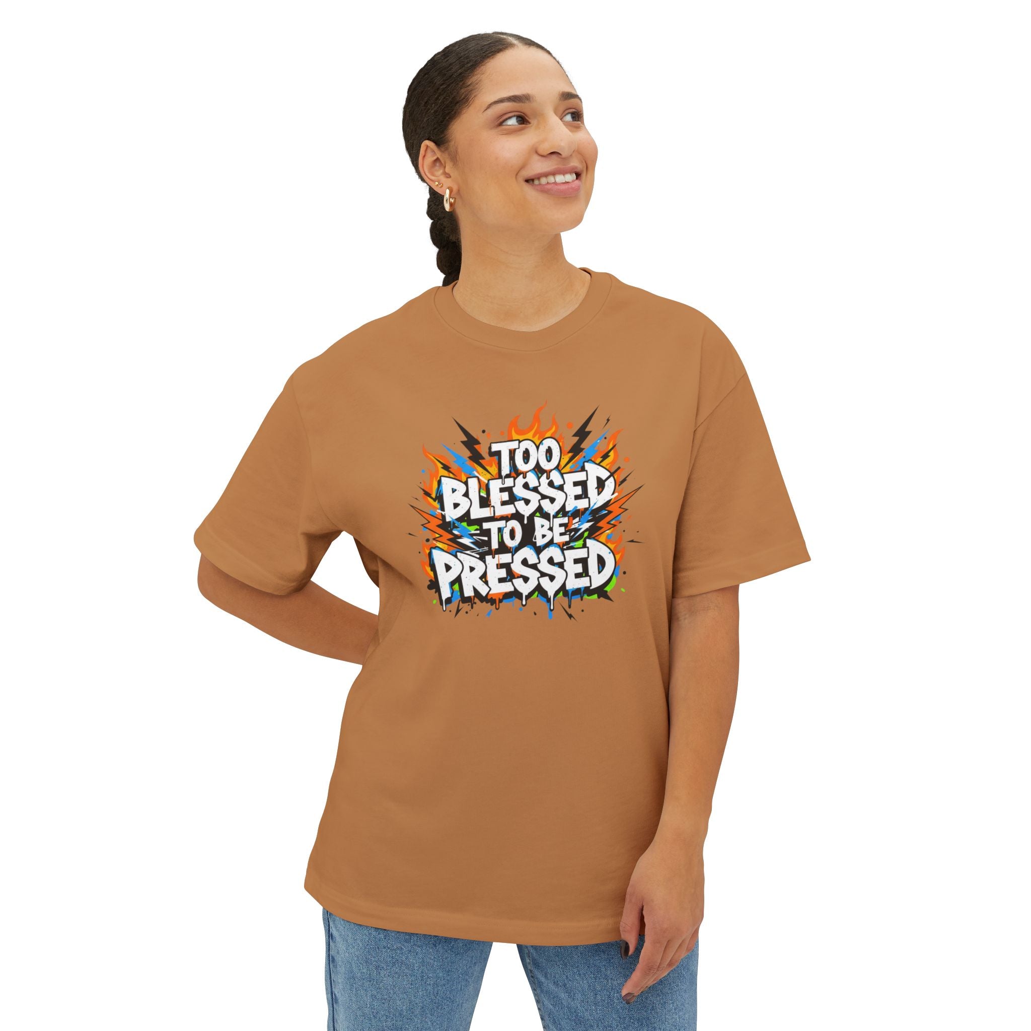 Too Blessed to Be Pressed Tee