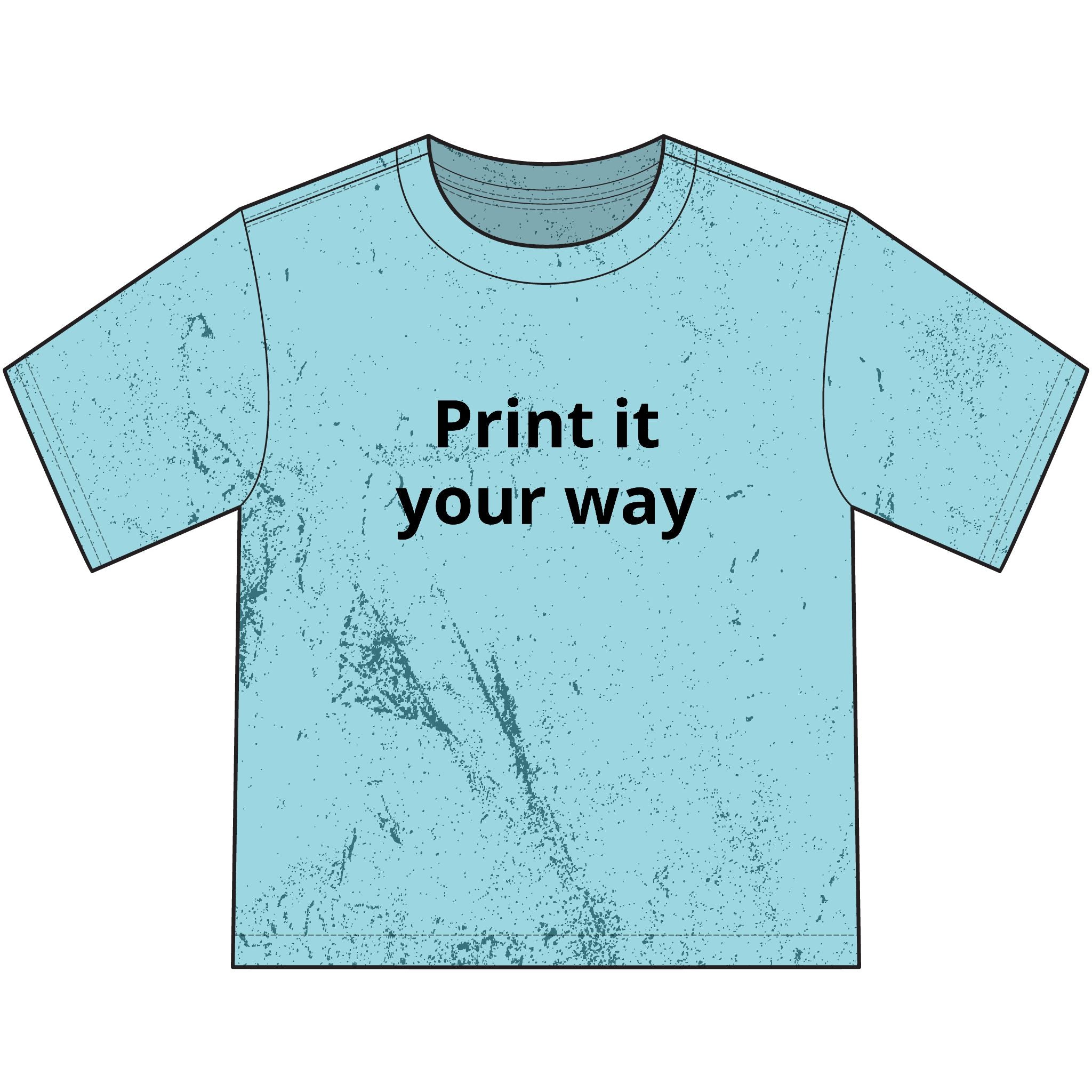 Youth Distressed Graphic Tee