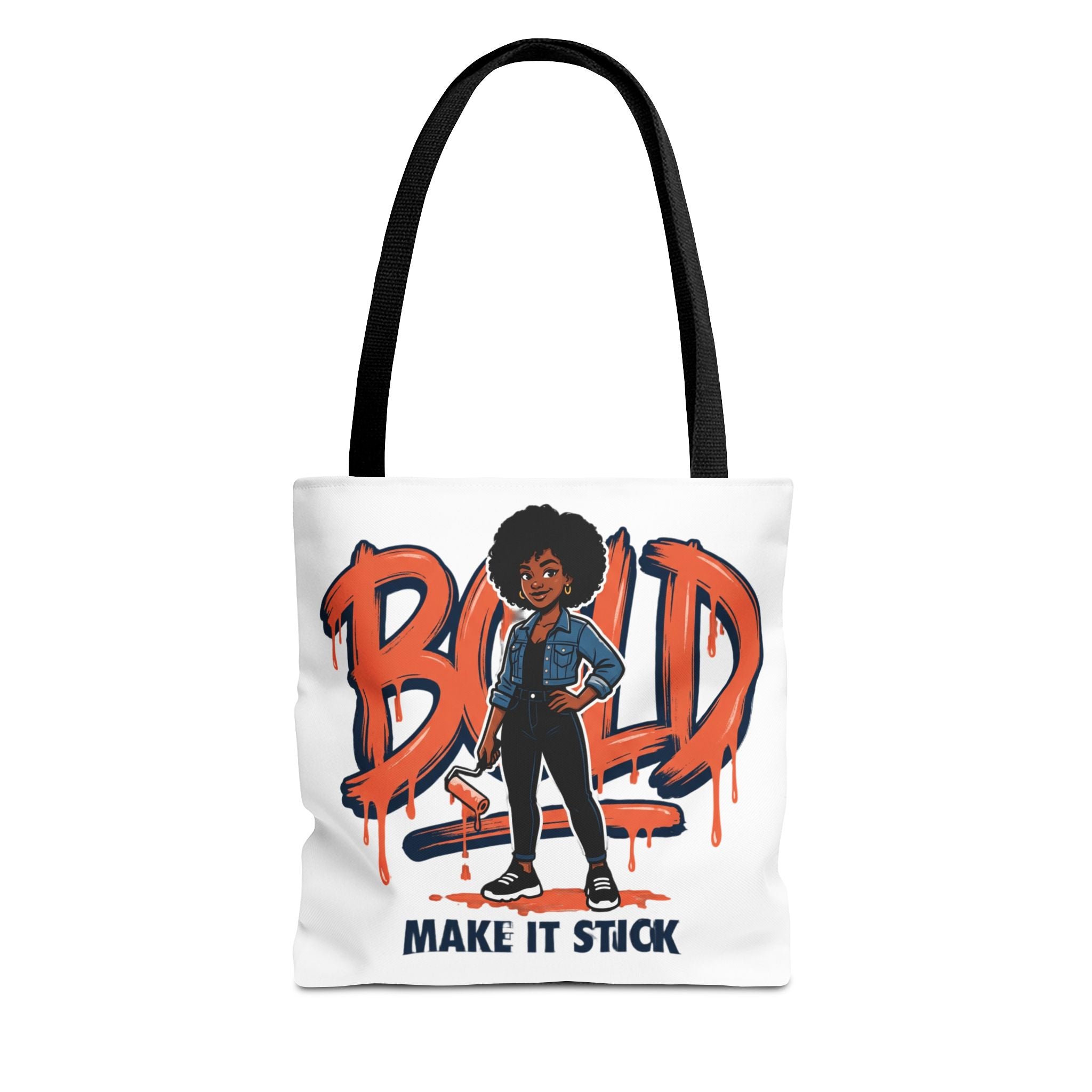 Bold Make It Stick Tote Bag