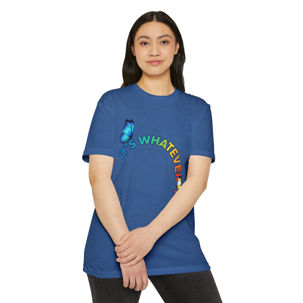 It's Whatever Colorful Butterfly Tee