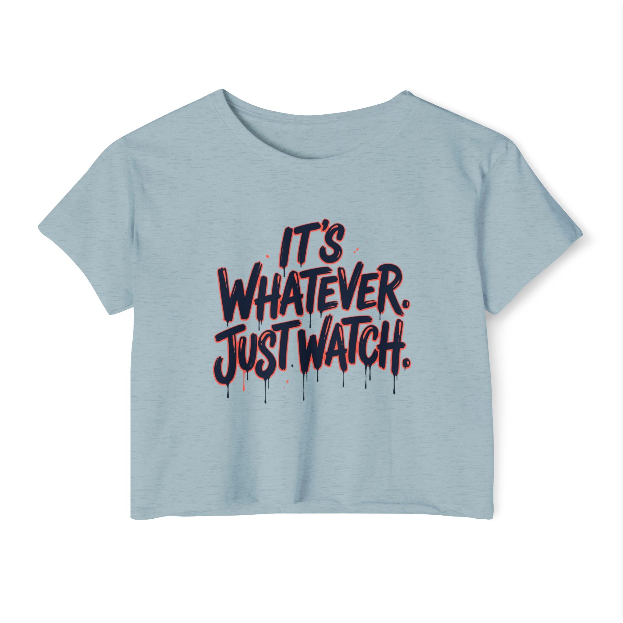 Just Watch Crop Top