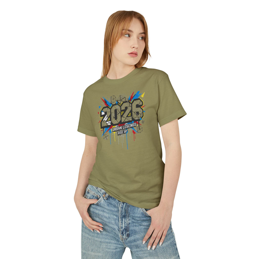 2026 Street Art Graphic Tee - Urban Legends College Streetwear T-Shirt