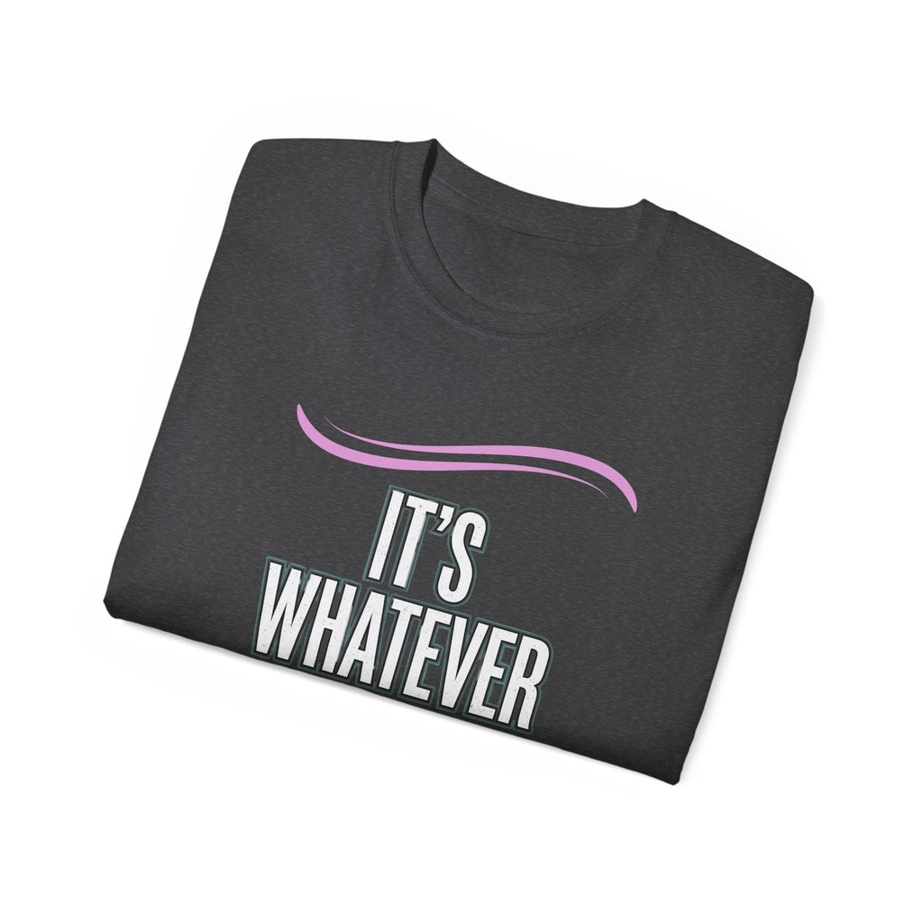 Retro Pink Accent Graphic Tee