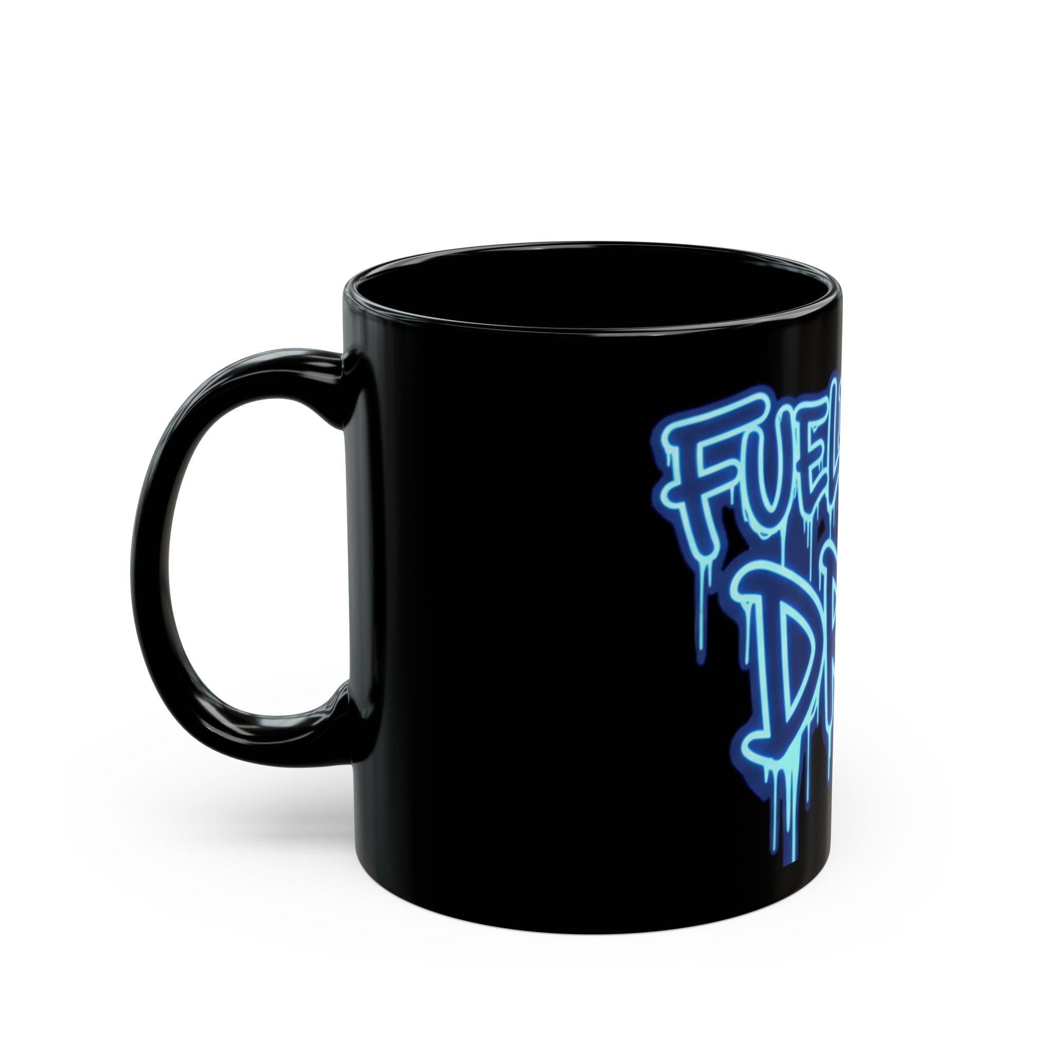 Fueled By Drip Black Mug (11oz/15oz)