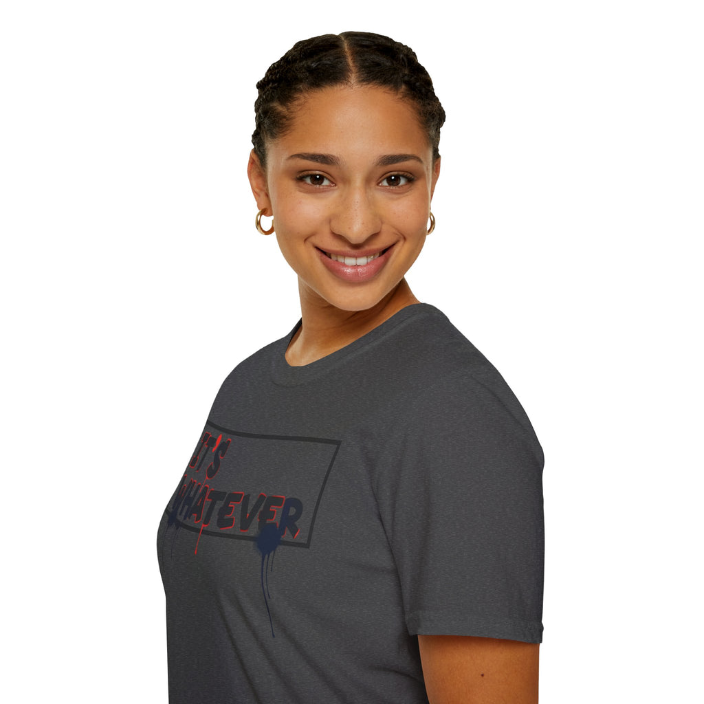 IT'S WHATEVER Drip Graffiti Graphic Tee