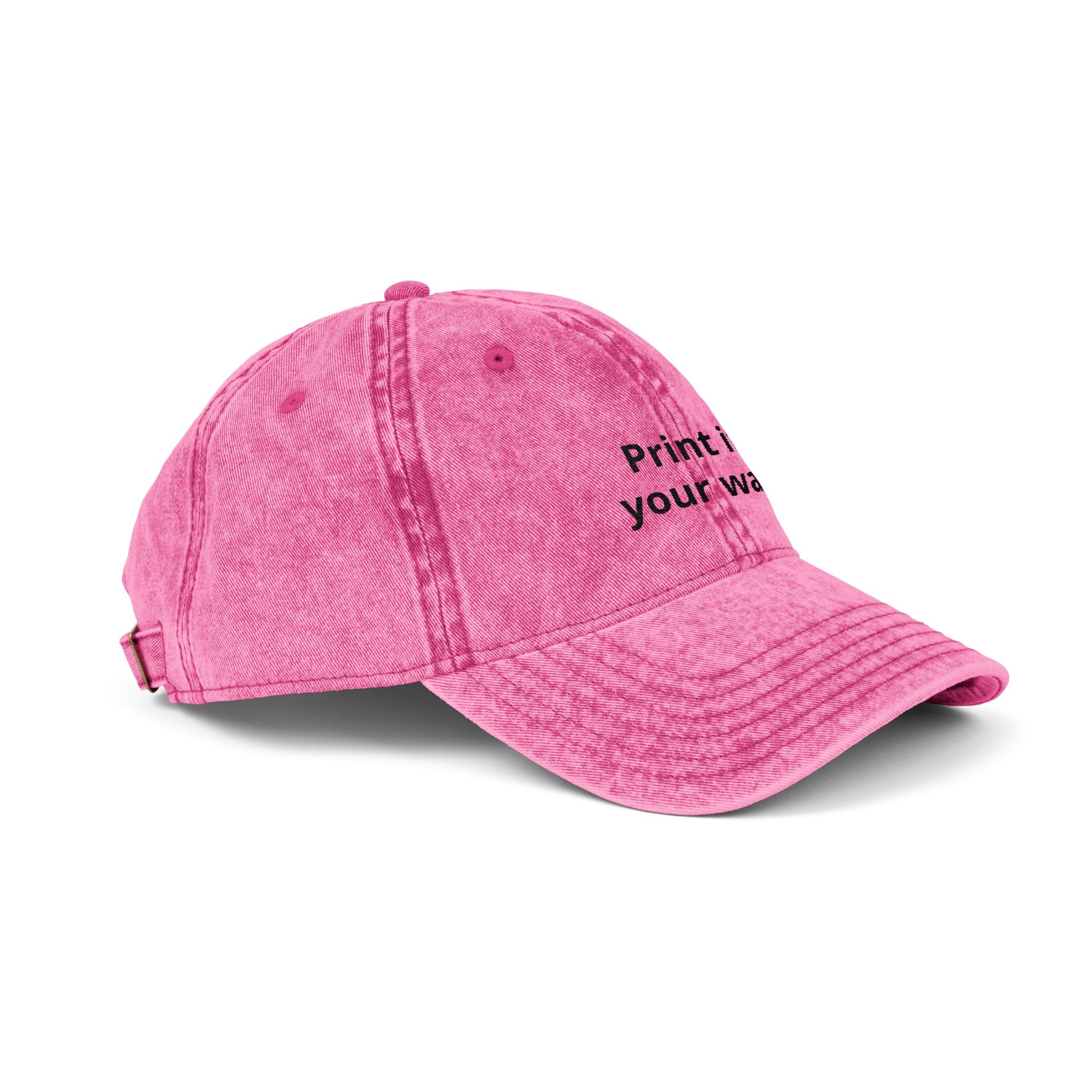 Embroidered Vintage Dad Hat