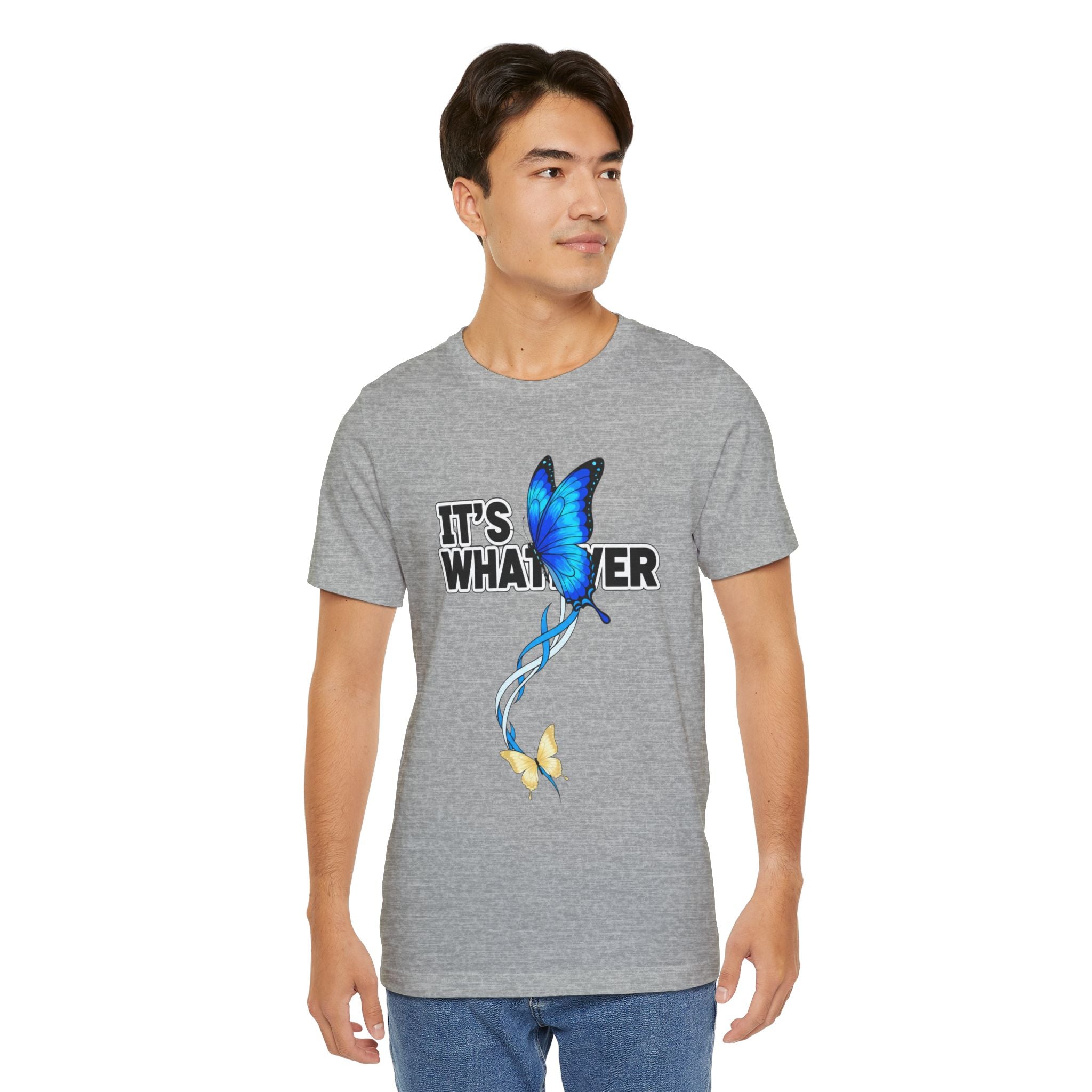 It's Whatever Blue Butterfly Tee