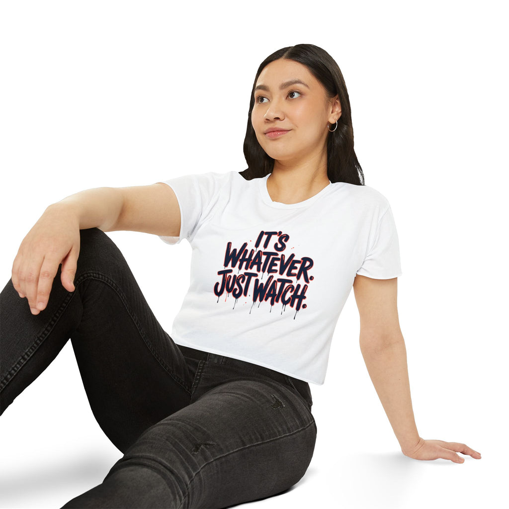 Just Watch Crop Top