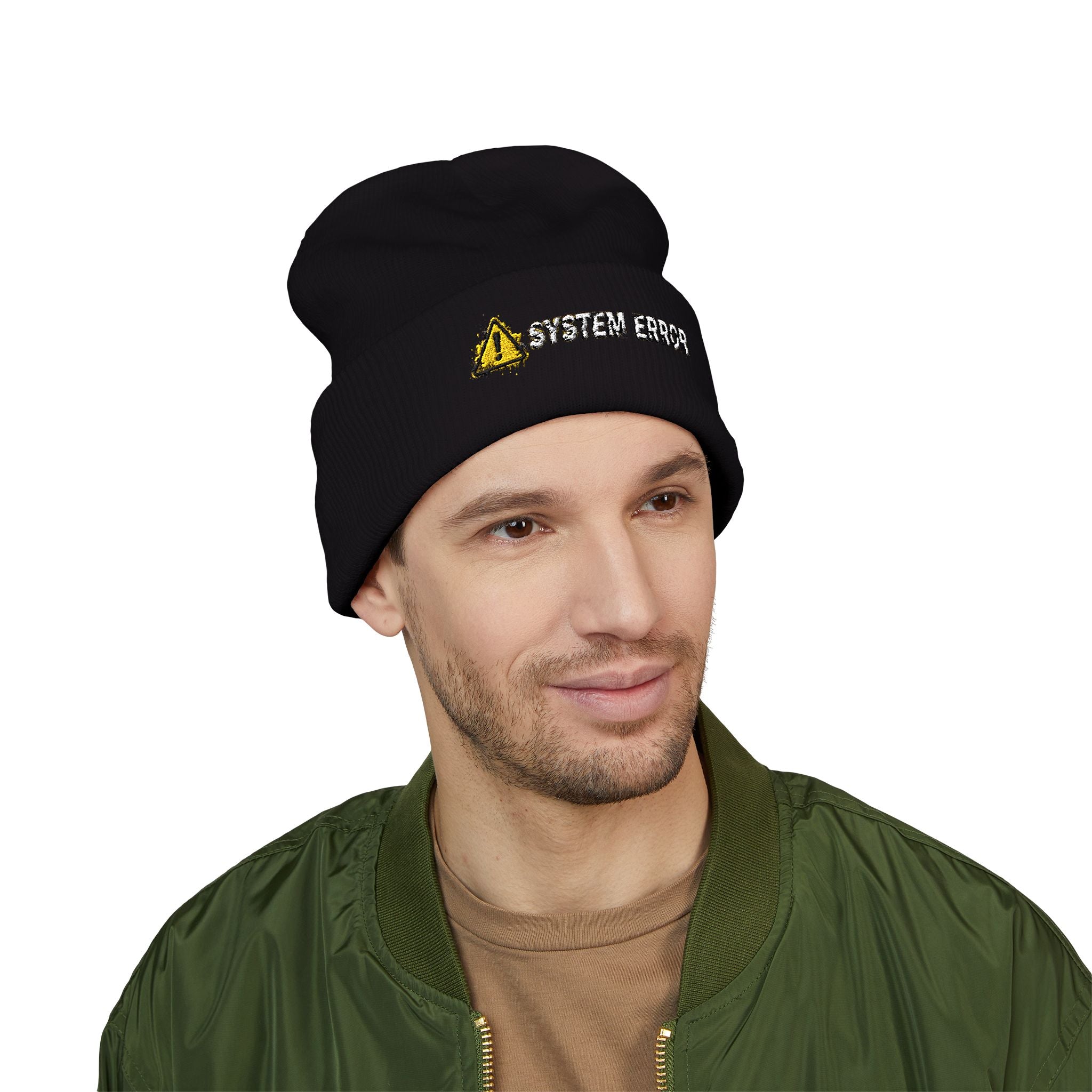 System Error Cuffed Beanie