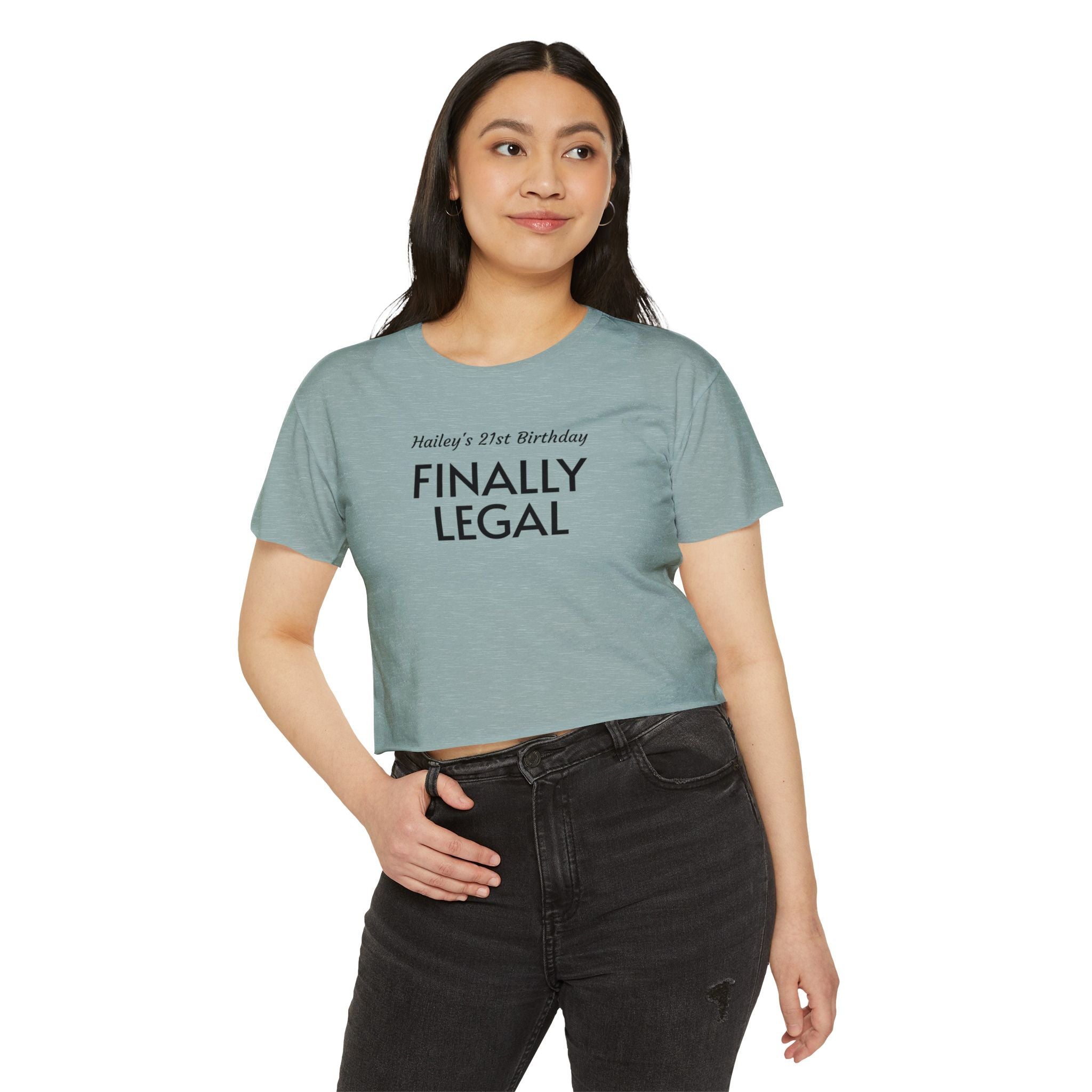 Finally Legal Crop Top