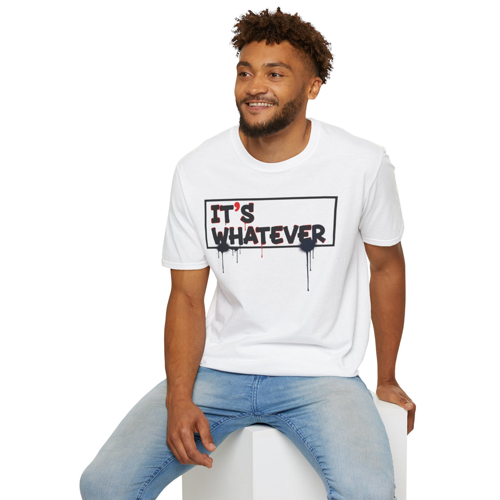 IT'S WHATEVER Drip Graffiti Graphic Tee