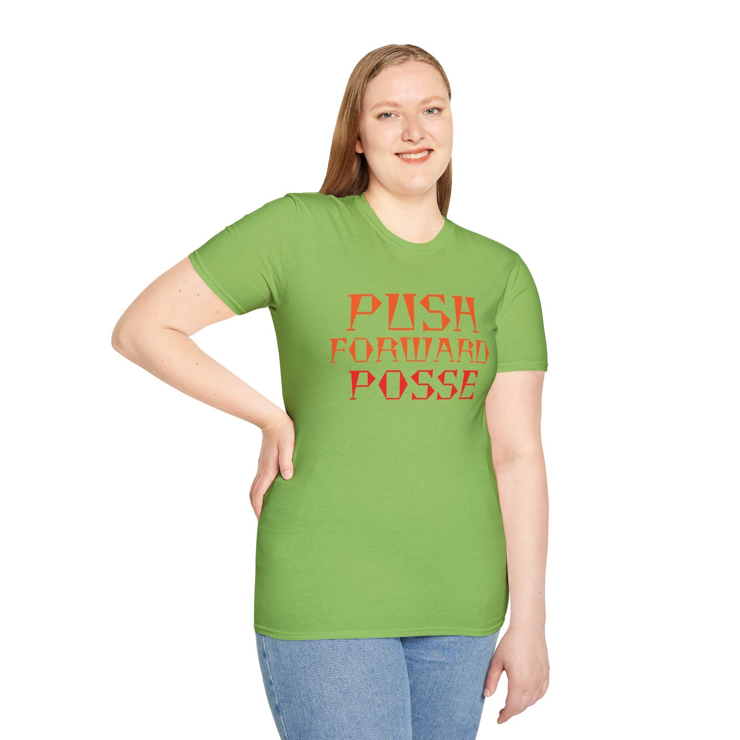 Inspirational T-Shirt - 'Push Forward Posse'