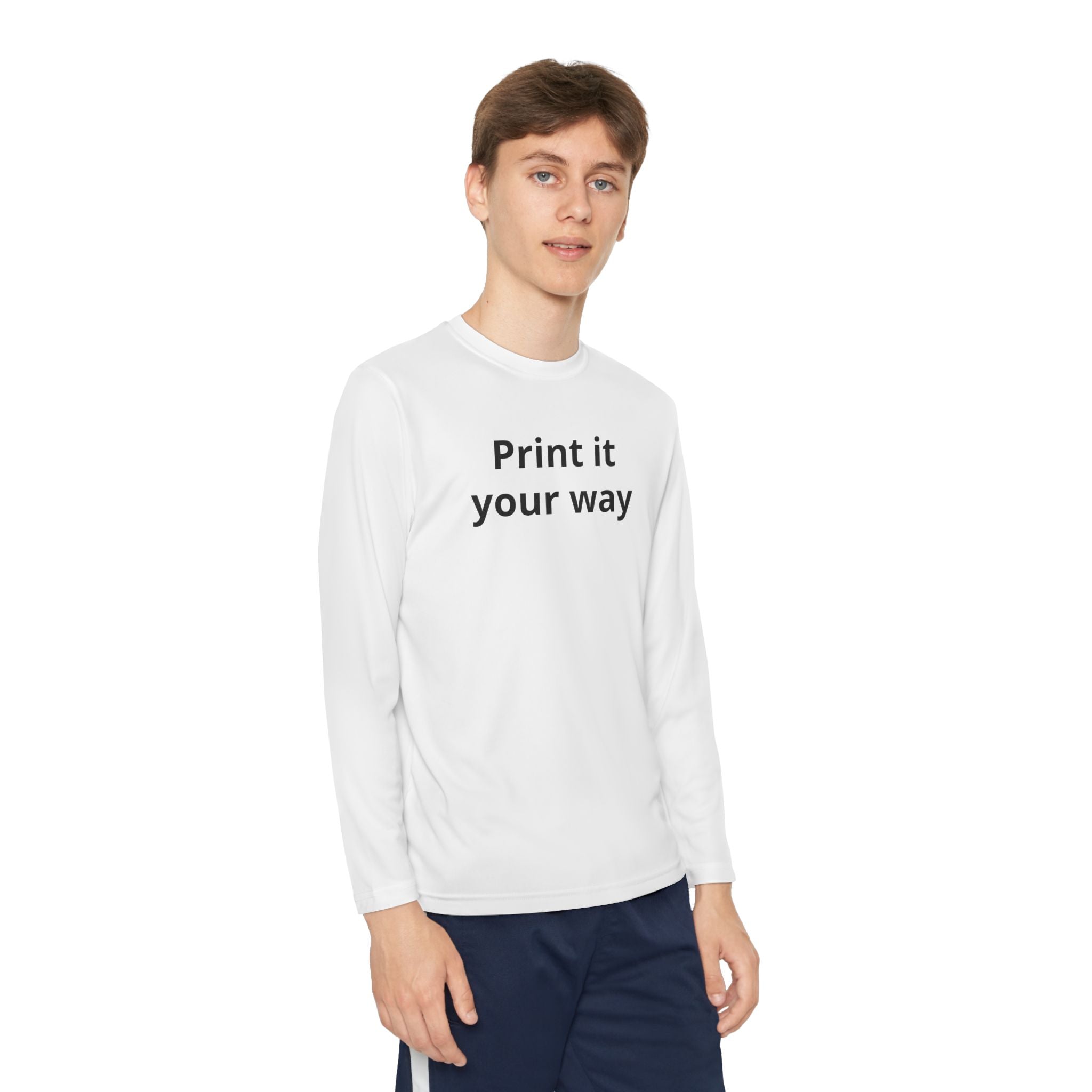 Youth Long Sleeve Performance Tee