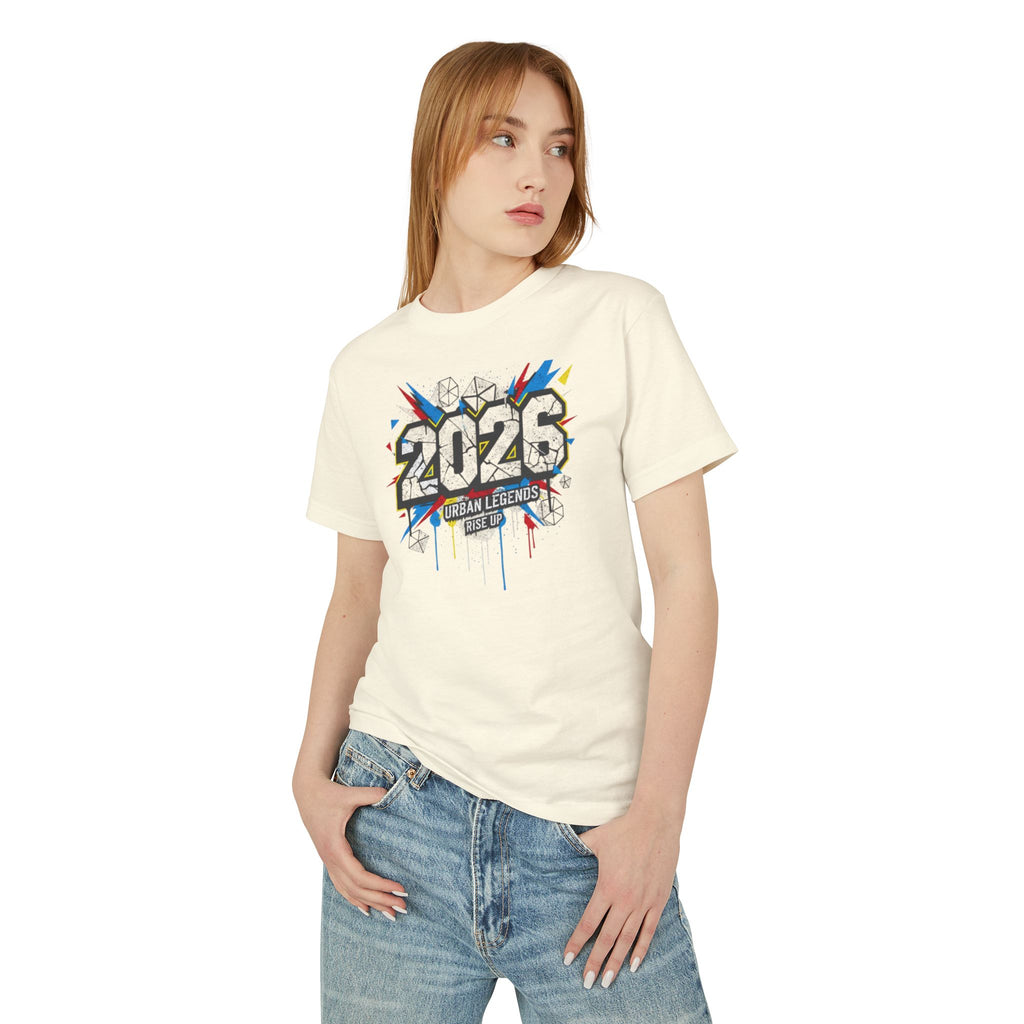 2026 Street Art Graphic Tee - Urban Legends College Streetwear T-Shirt