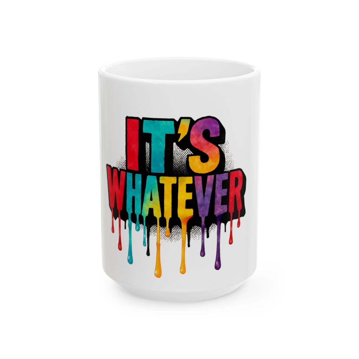 Colorful Drip Mug