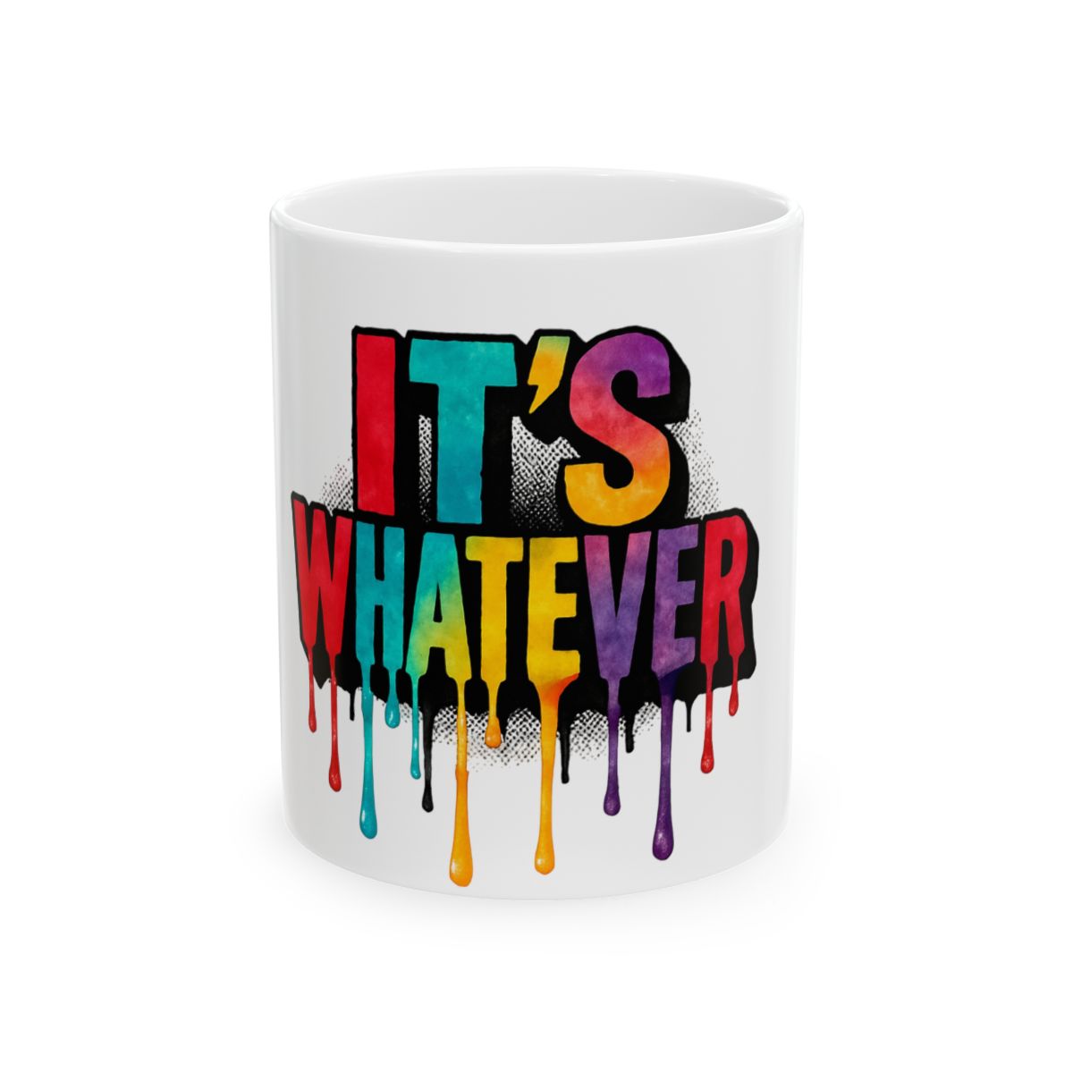 Colorful Drip Mug