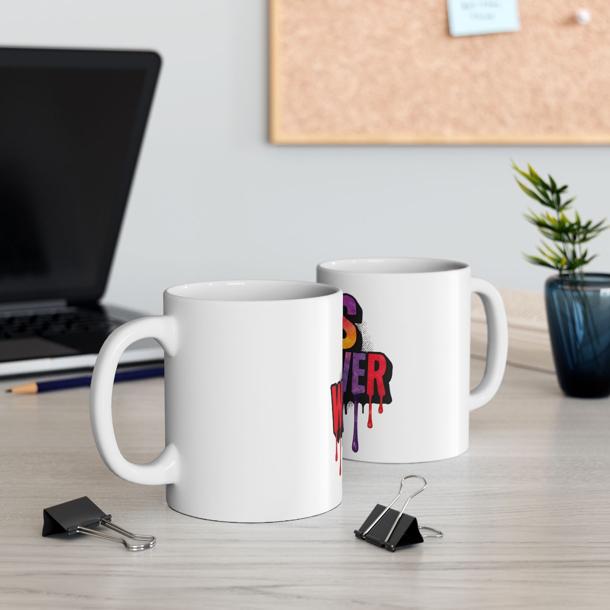 Colorful Drip Mug