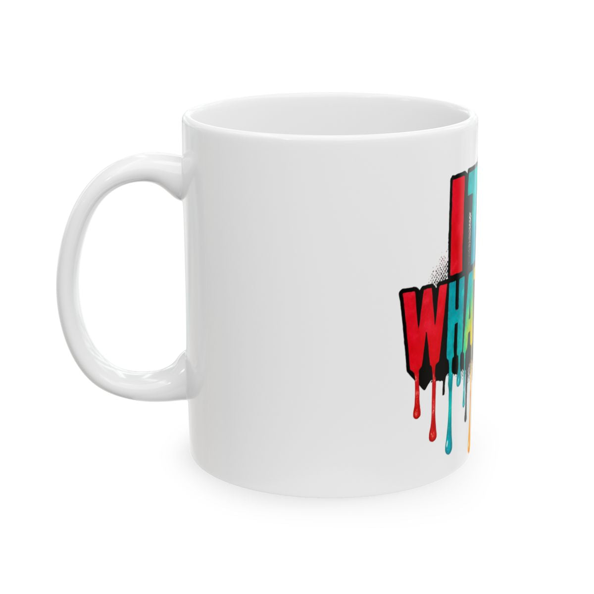 Colorful Drip Mug