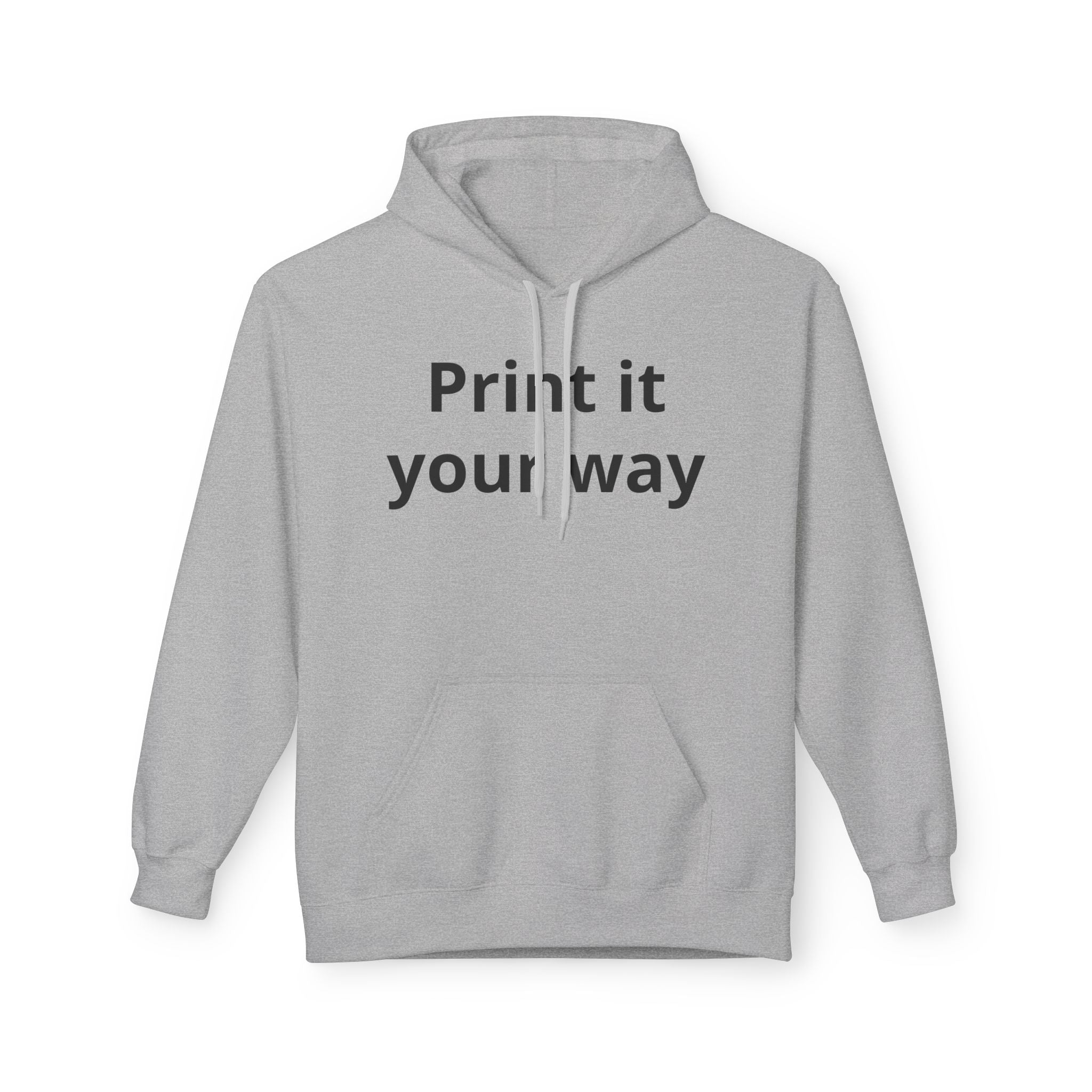 Customizable Midweight Hoodie