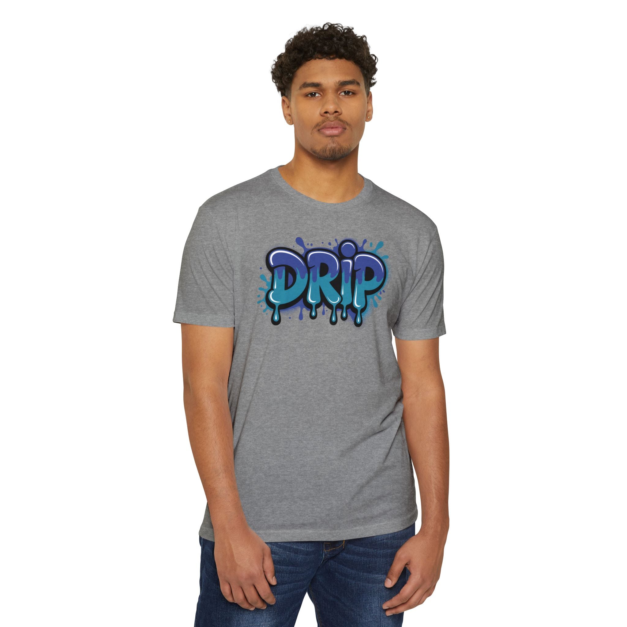 Drip Graffiti T-Shirt — Urban Streetwear Graphic Tee