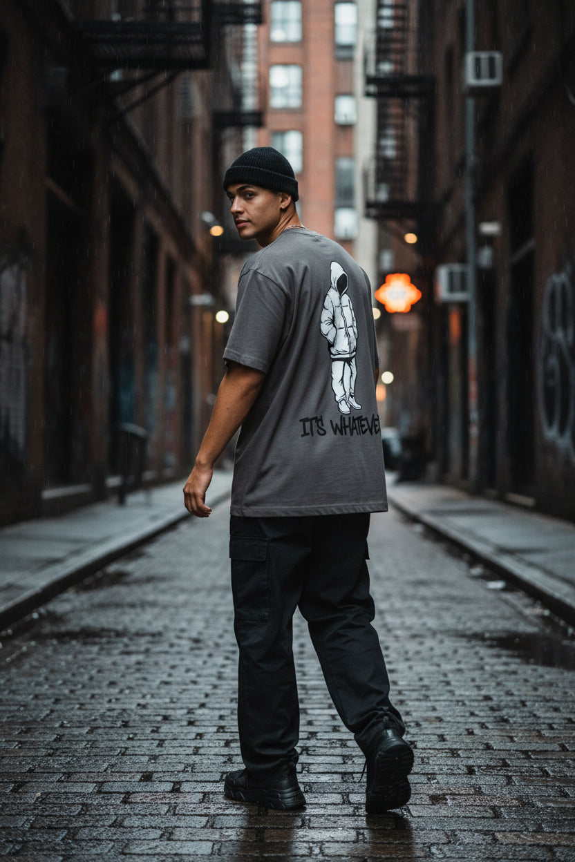 IT'S WHATEVER Streetwear Graphic Tee | Minimal Hoodie Art