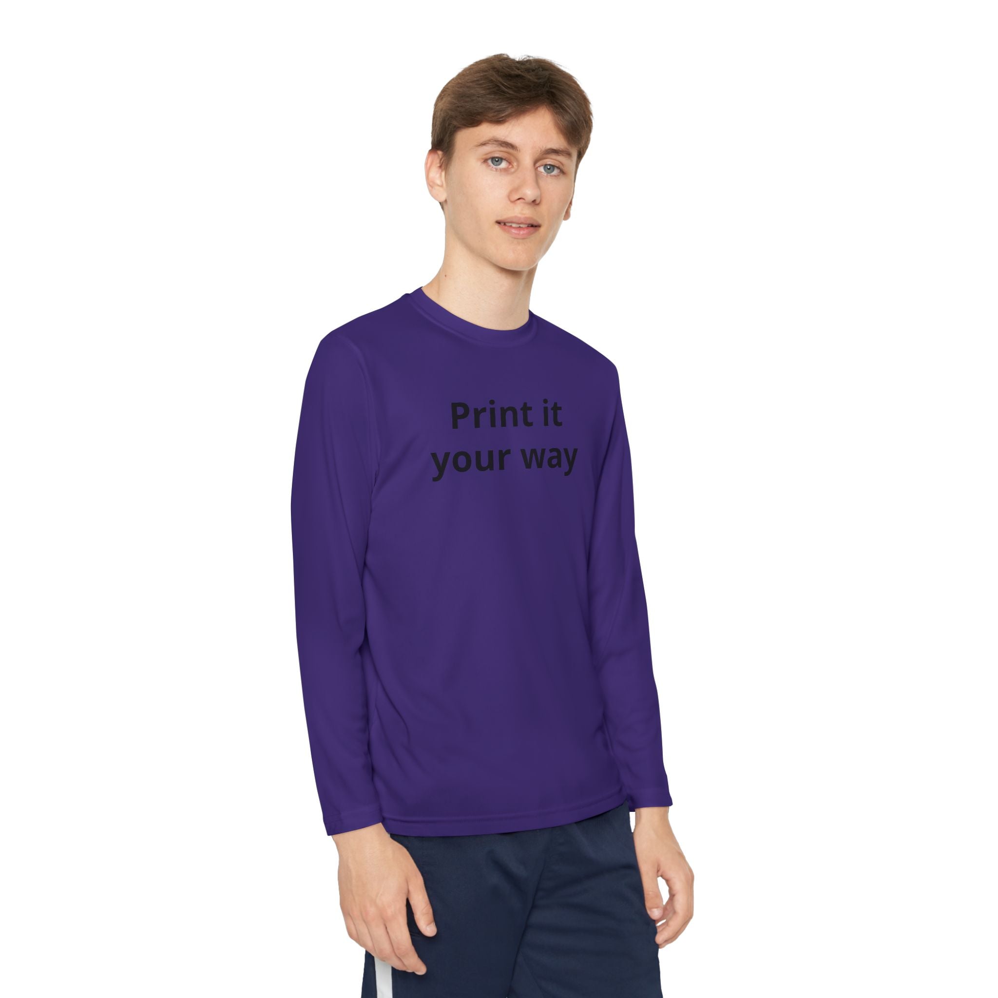 Youth Long Sleeve Performance Tee