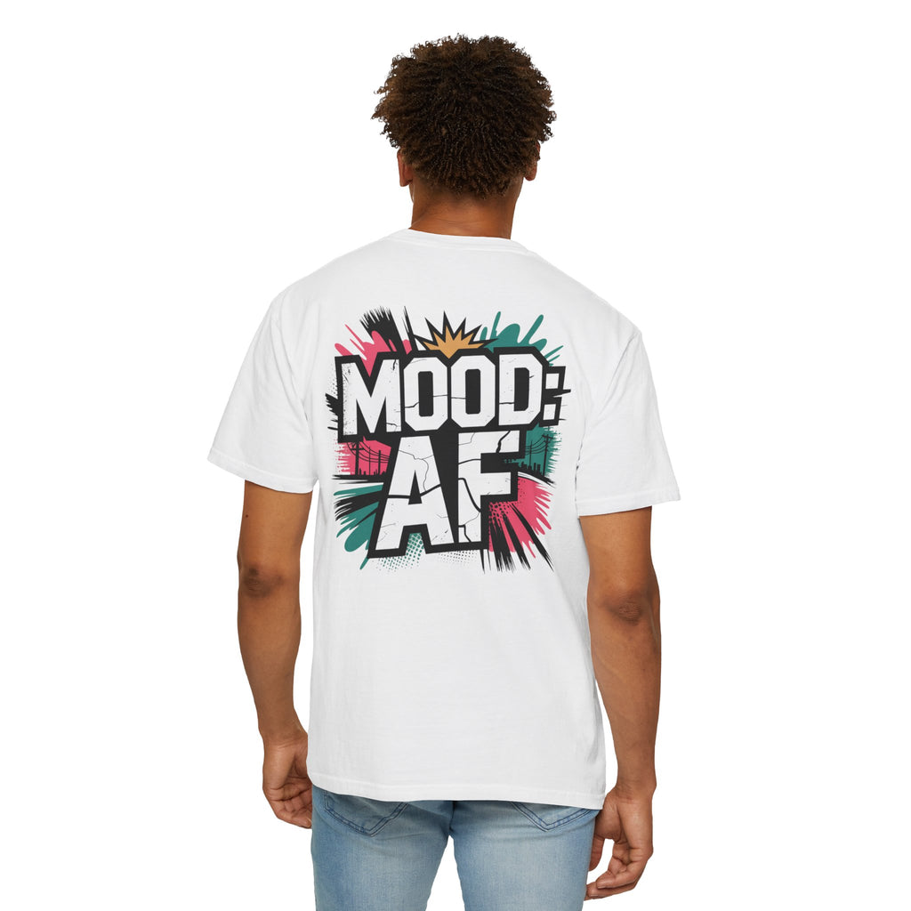 MOOD AF Graphic Tee — Bold Retro Pop-Art Unisex T-Shirt