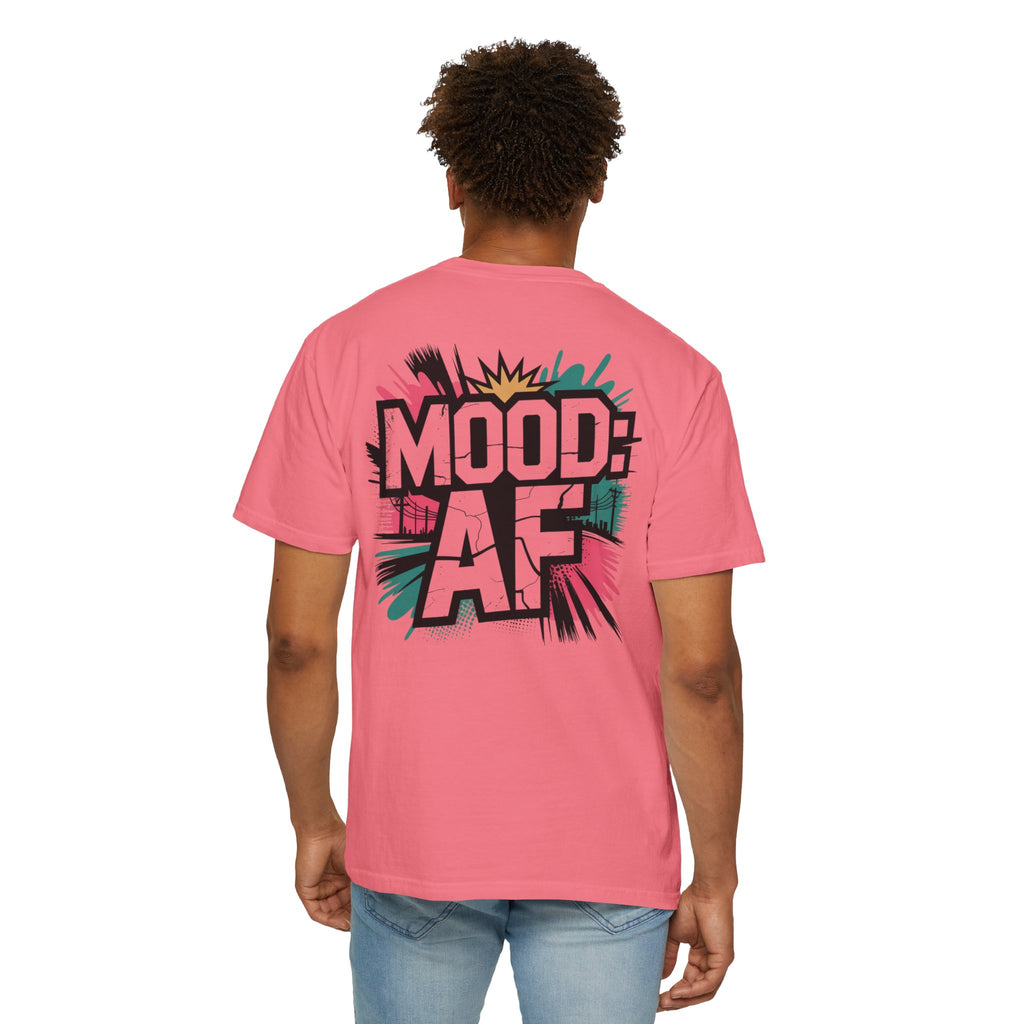 MOOD AF Graphic Tee — Bold Retro Pop-Art Unisex T-Shirt