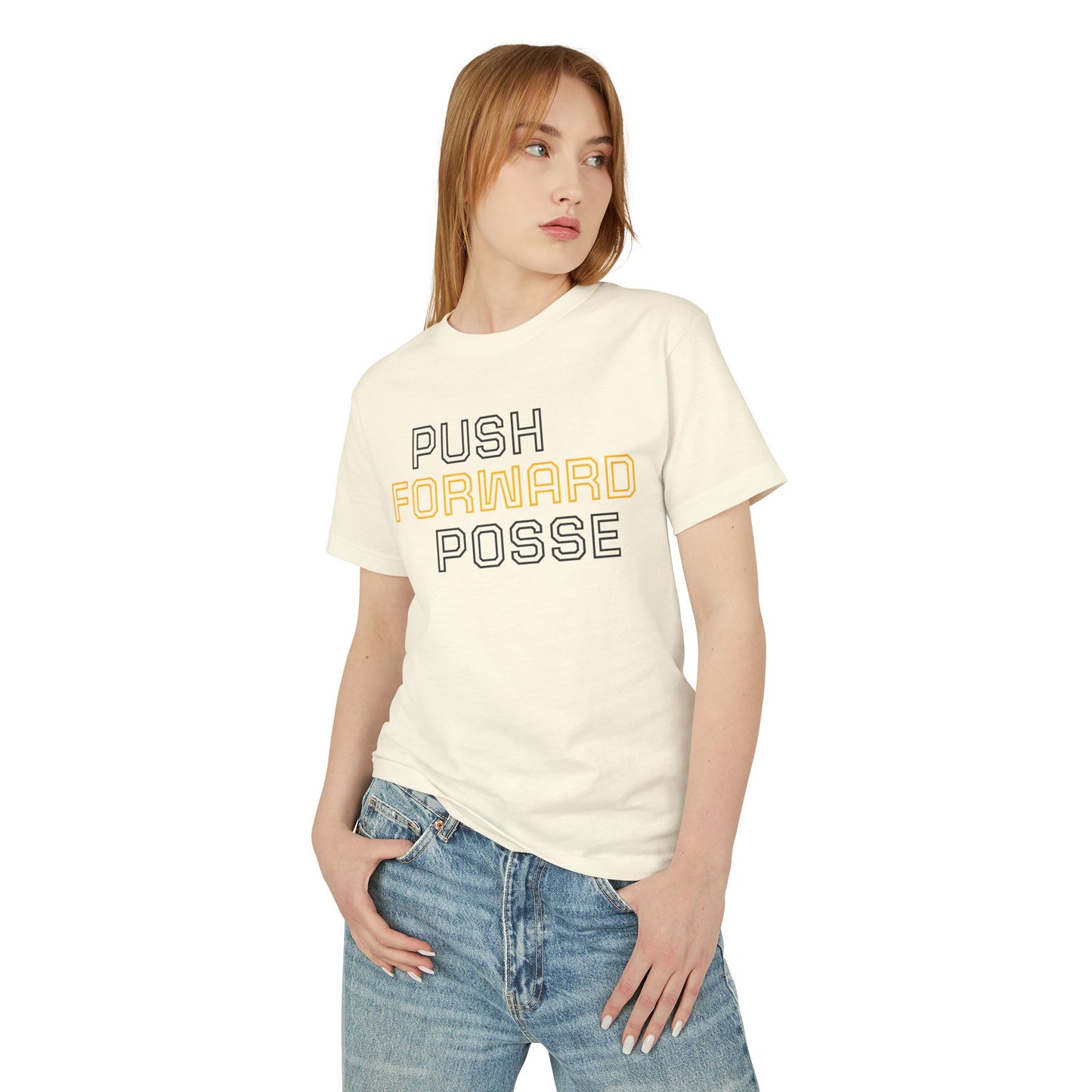 Push Forward Posse Tee - Unisex Heavyweight Cotton Shirt