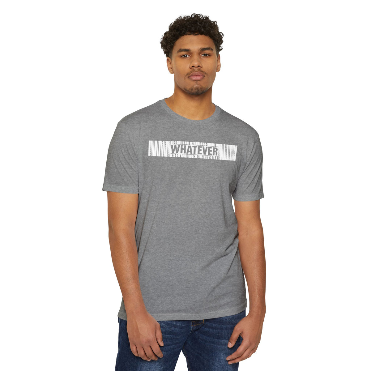 WHATEVER Barcode T-Shirt