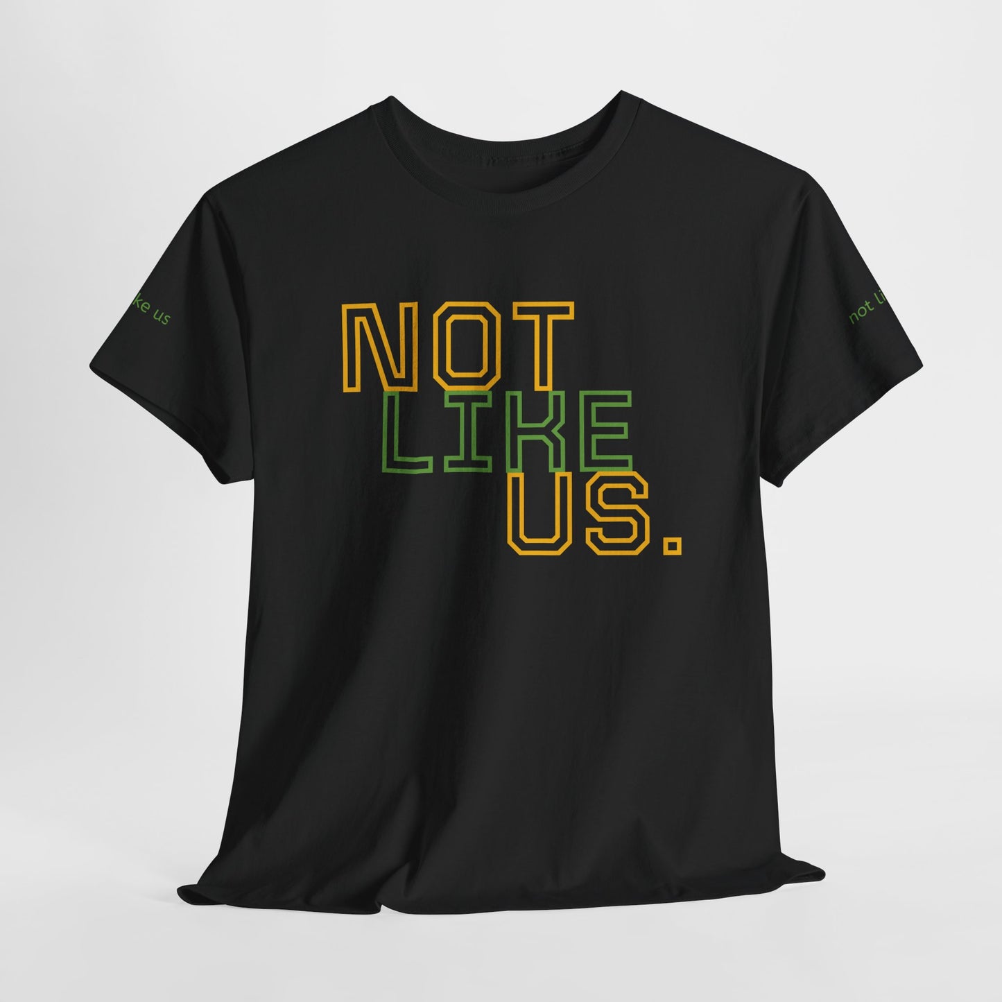 Unisex Heavy Cotton Tee - "NOT LIKE US" Statement Tee