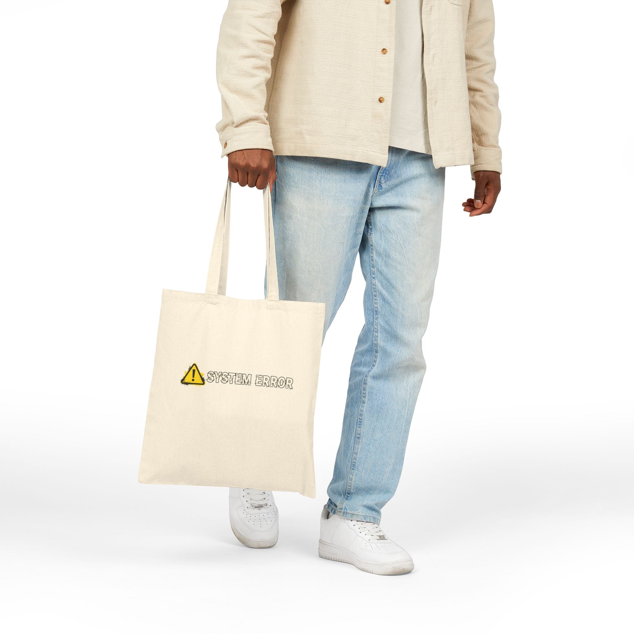 System Error Canvas Tote