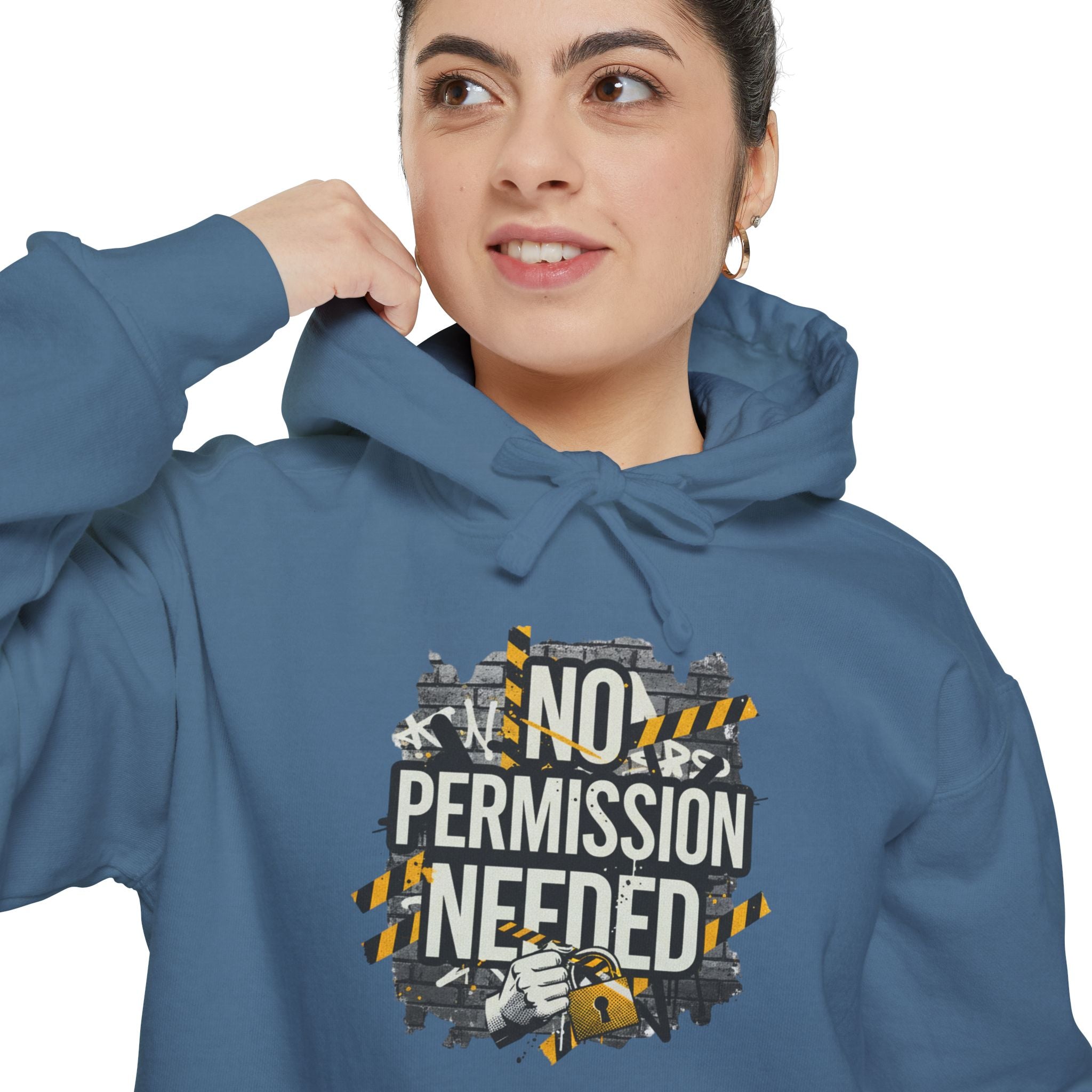 No Permission Needed Hoodie