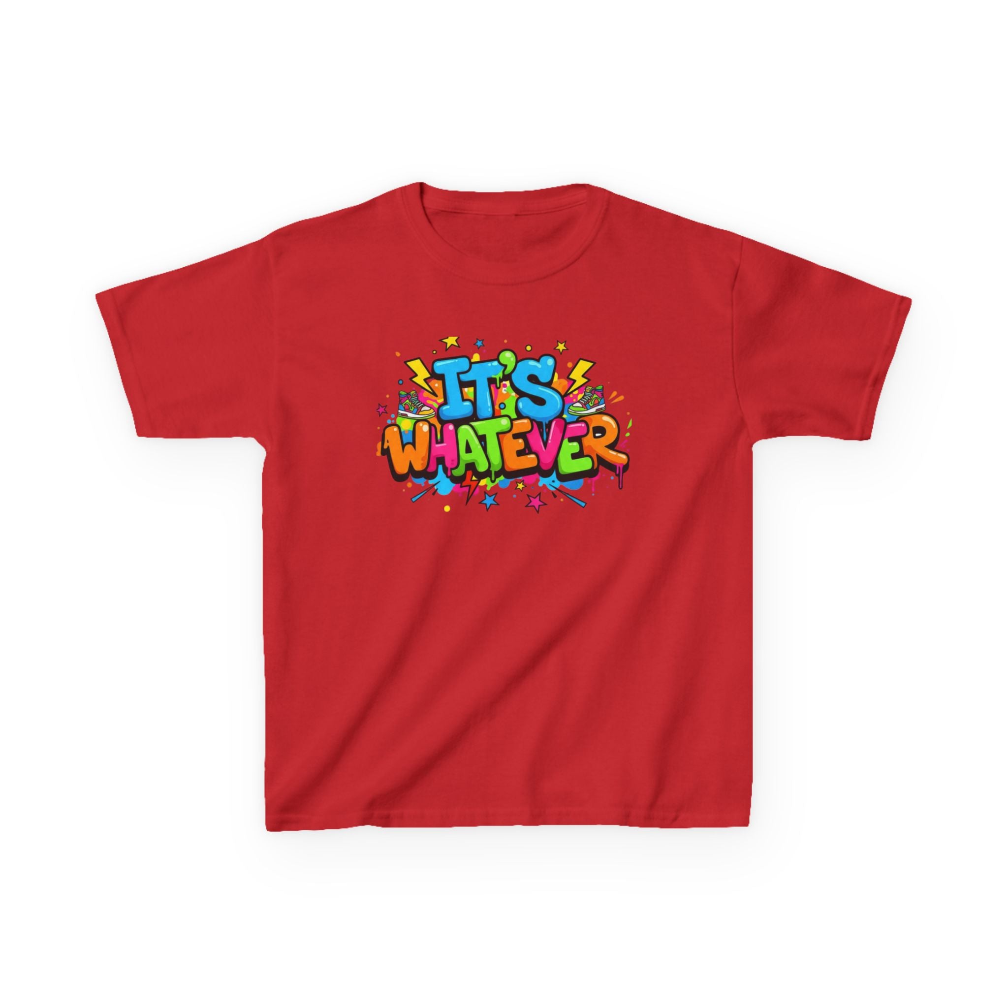 Graffiti Drip Kids Tee — Bold Streetwear Graphic T-Shirt