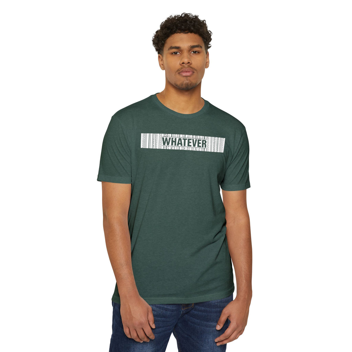 WHATEVER Barcode T-Shirt