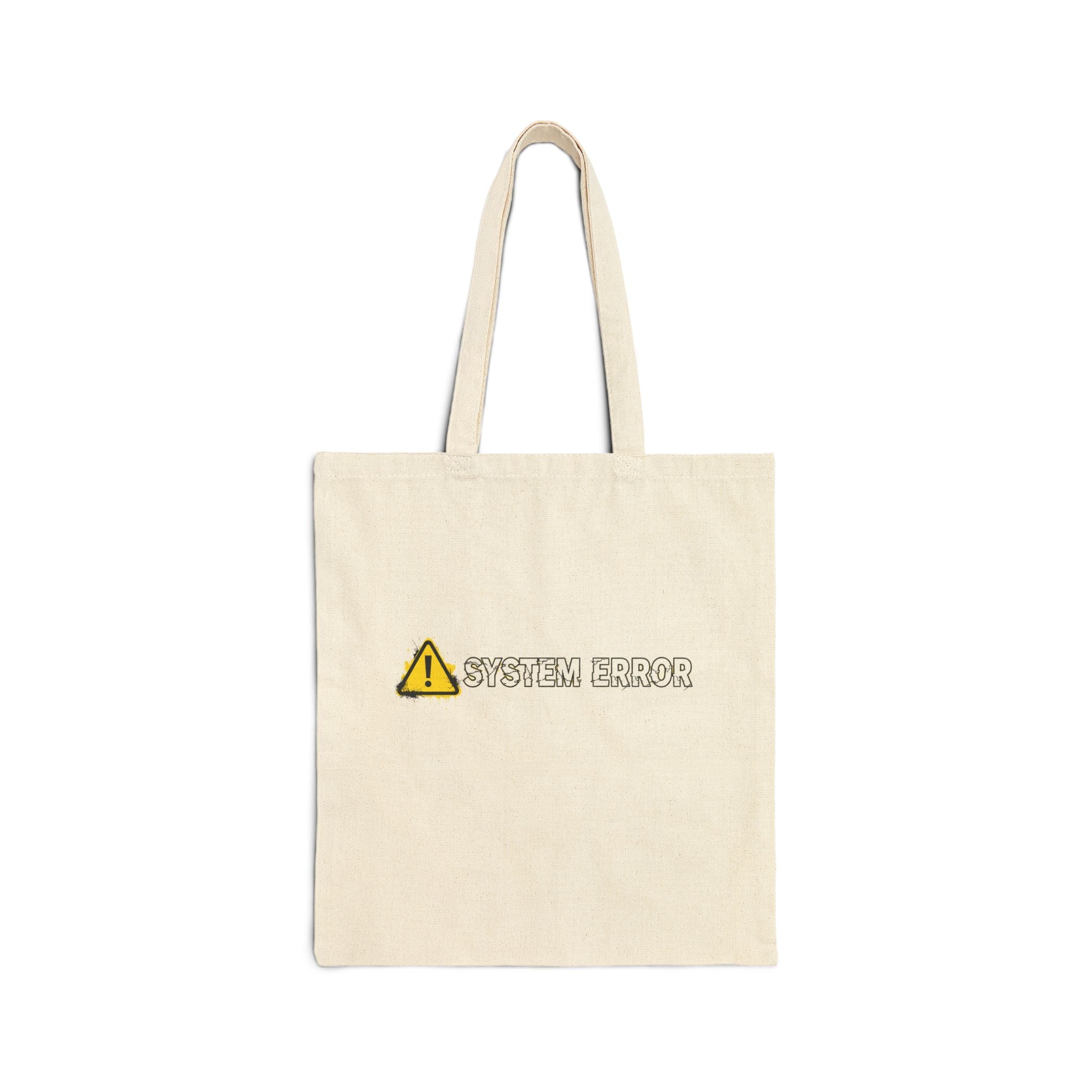 System Error Canvas Tote