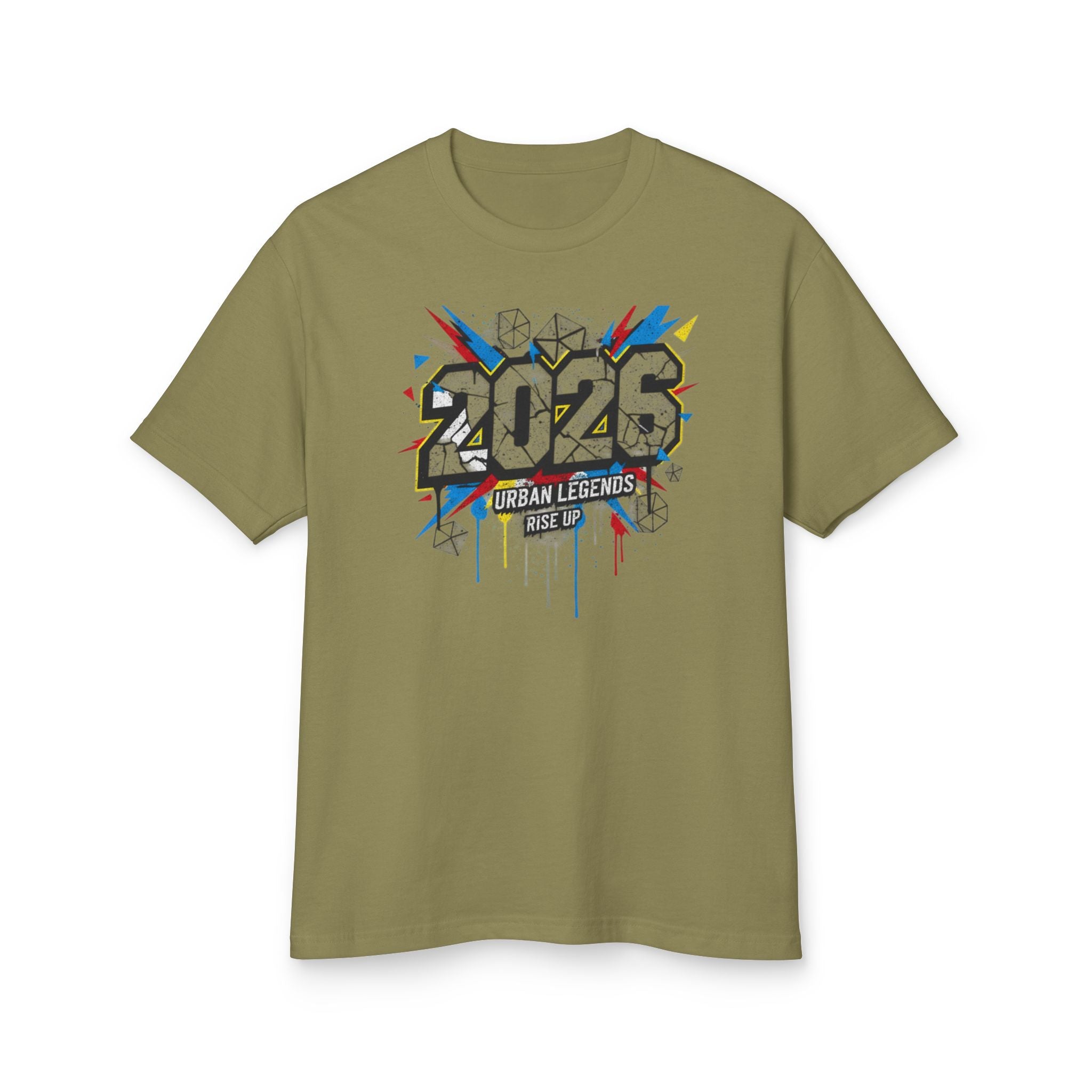 2026 Street Art Graphic Tee - Urban Legends College Streetwear T-Shirt