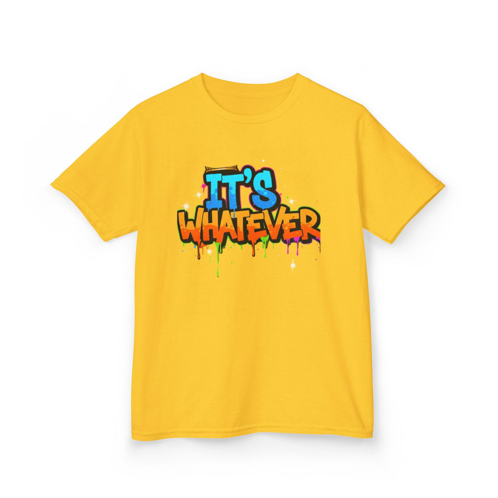 Color Drip Graffiti Kids Tee — Streetwear Graphic T-Shirt