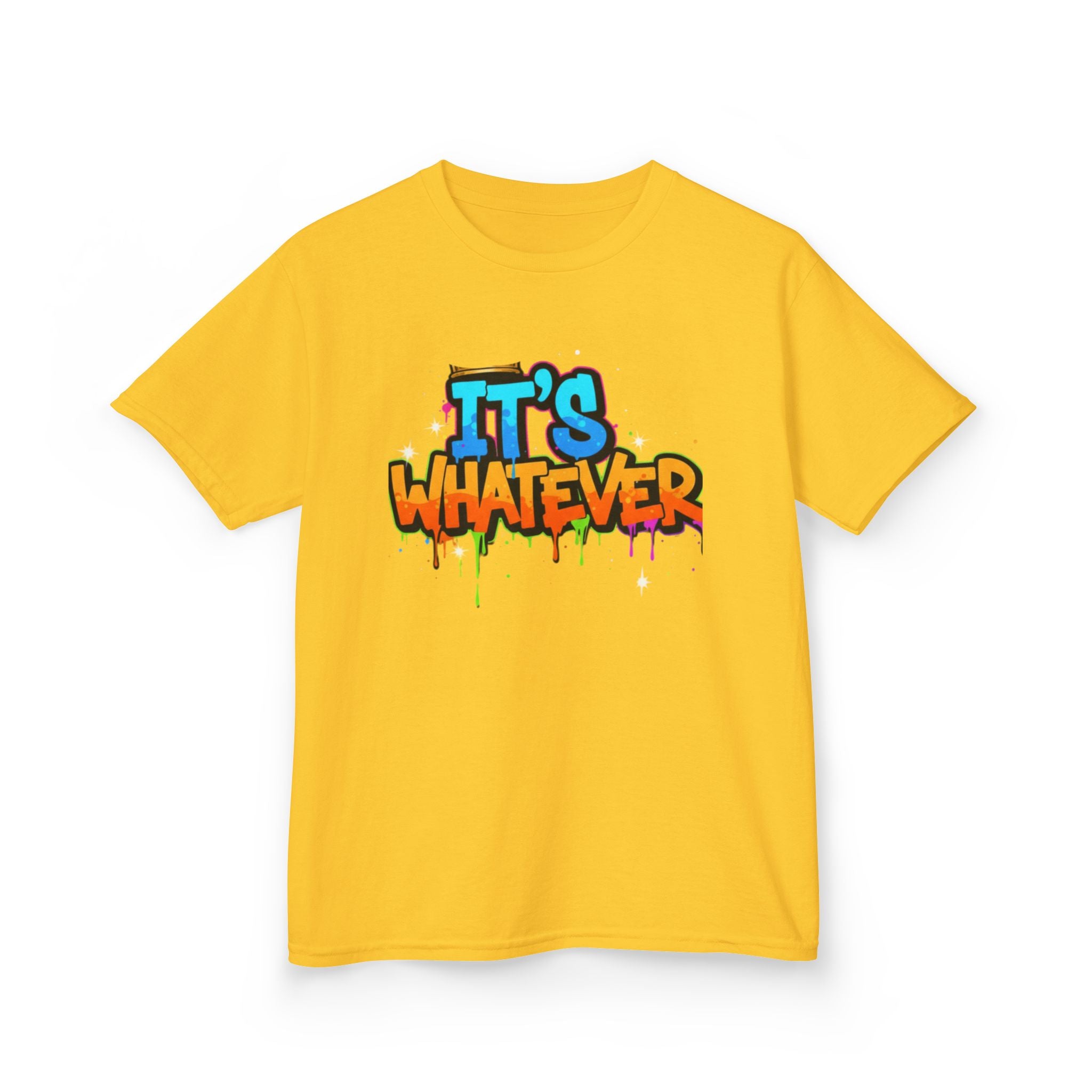 Color Drip Graffiti Kids Tee — Streetwear Graphic T-Shirt