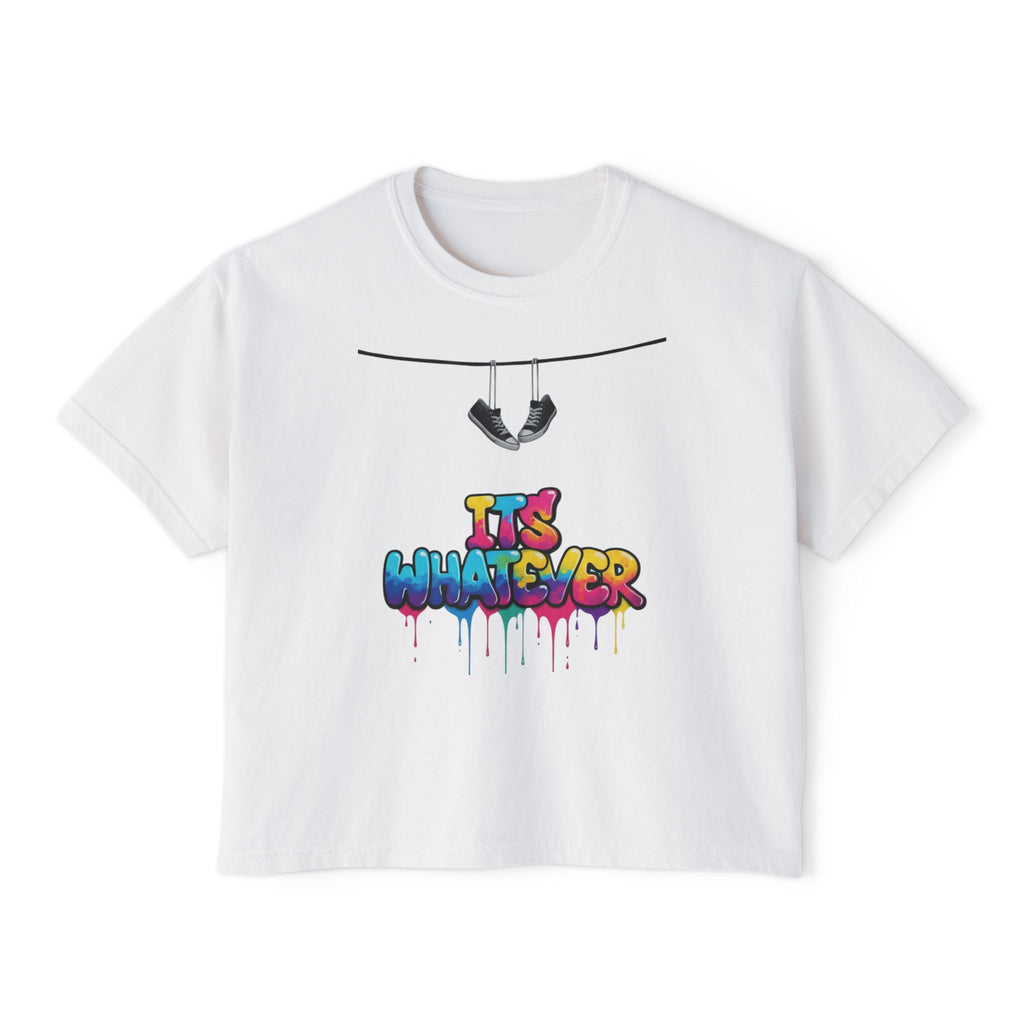 Graffiti Drip Boxy Tee
