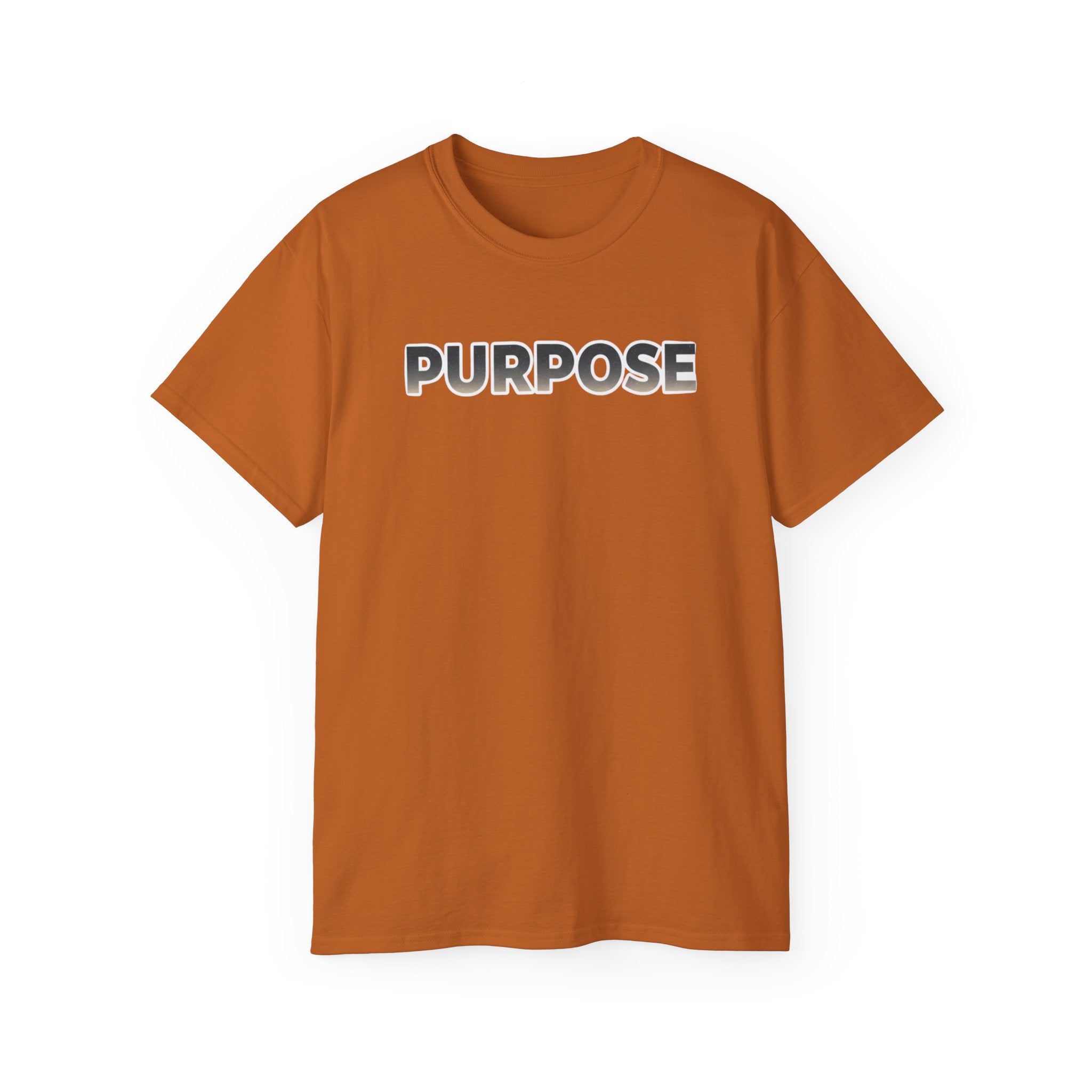 Purpose Front Synchronized Back Graphic Tee - Motivational Streetwear T-Shirt