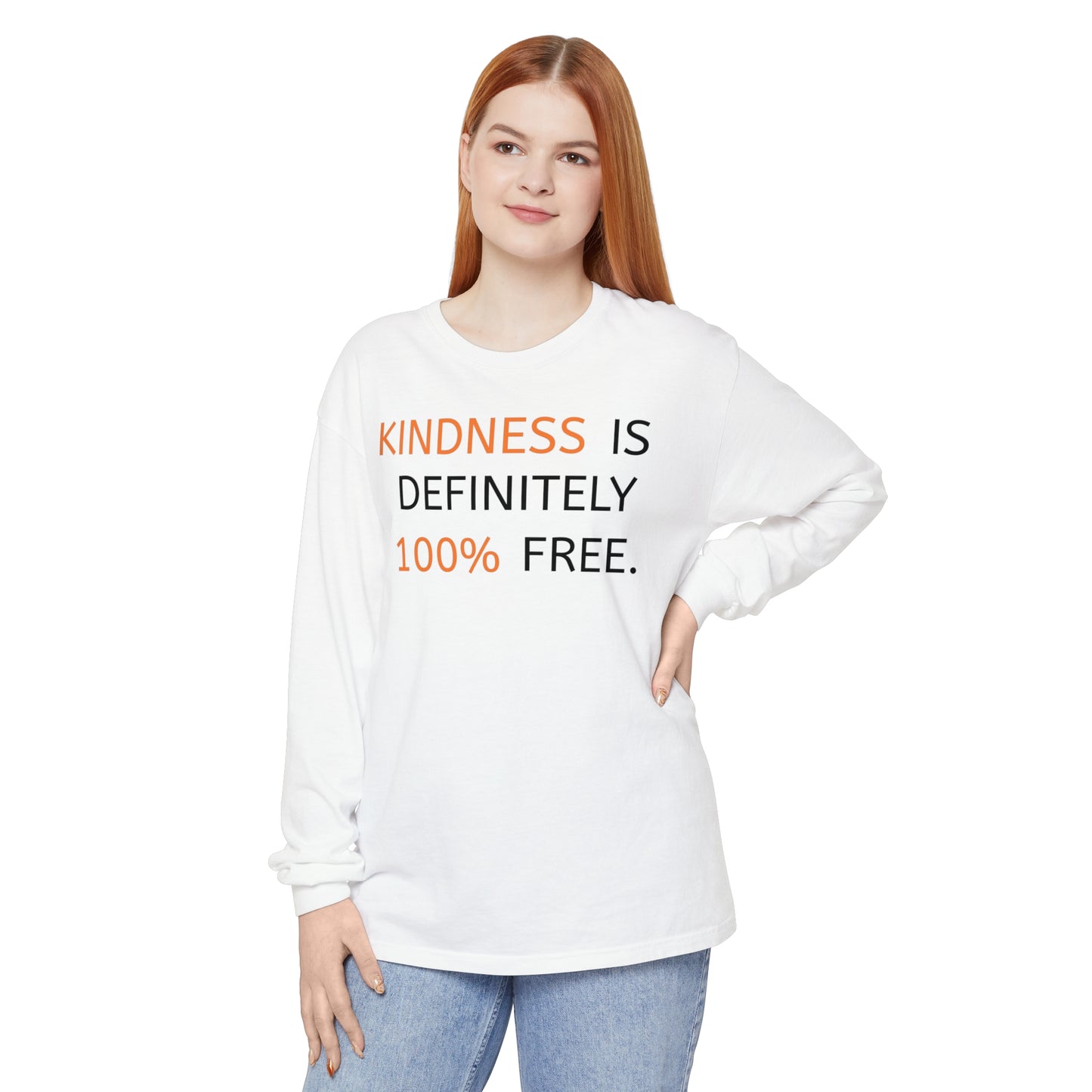 Unisex Garment-dyed Long Sleeve T-Shirt