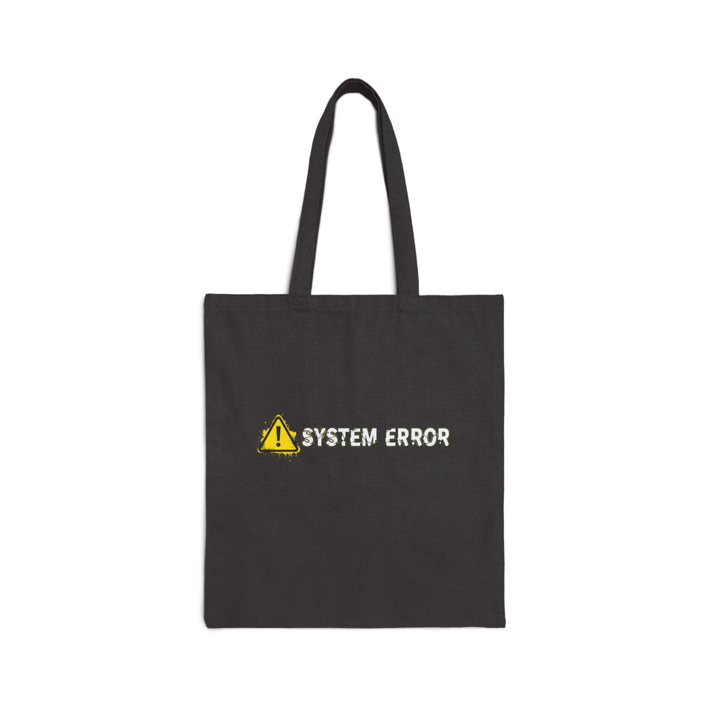 System Error Canvas Tote