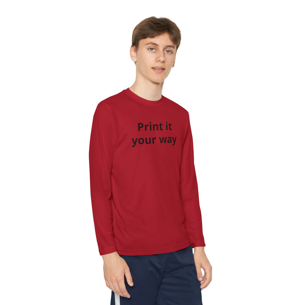 Youth Long Sleeve Performance Tee