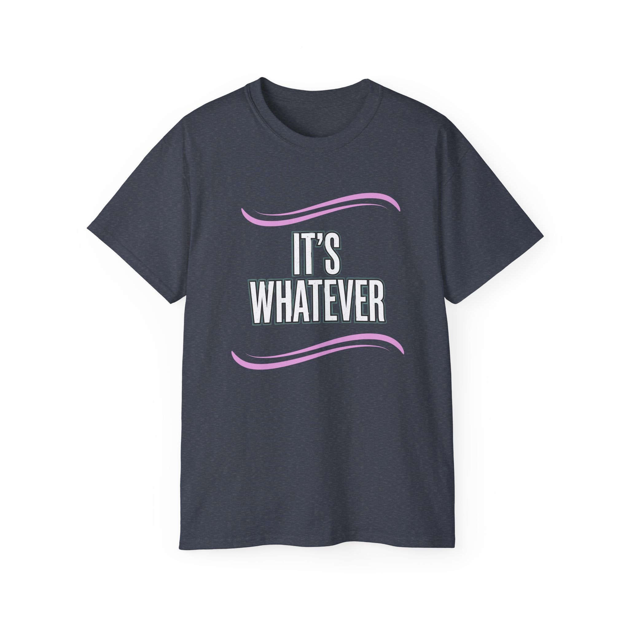 Retro Pink Accent Graphic Tee