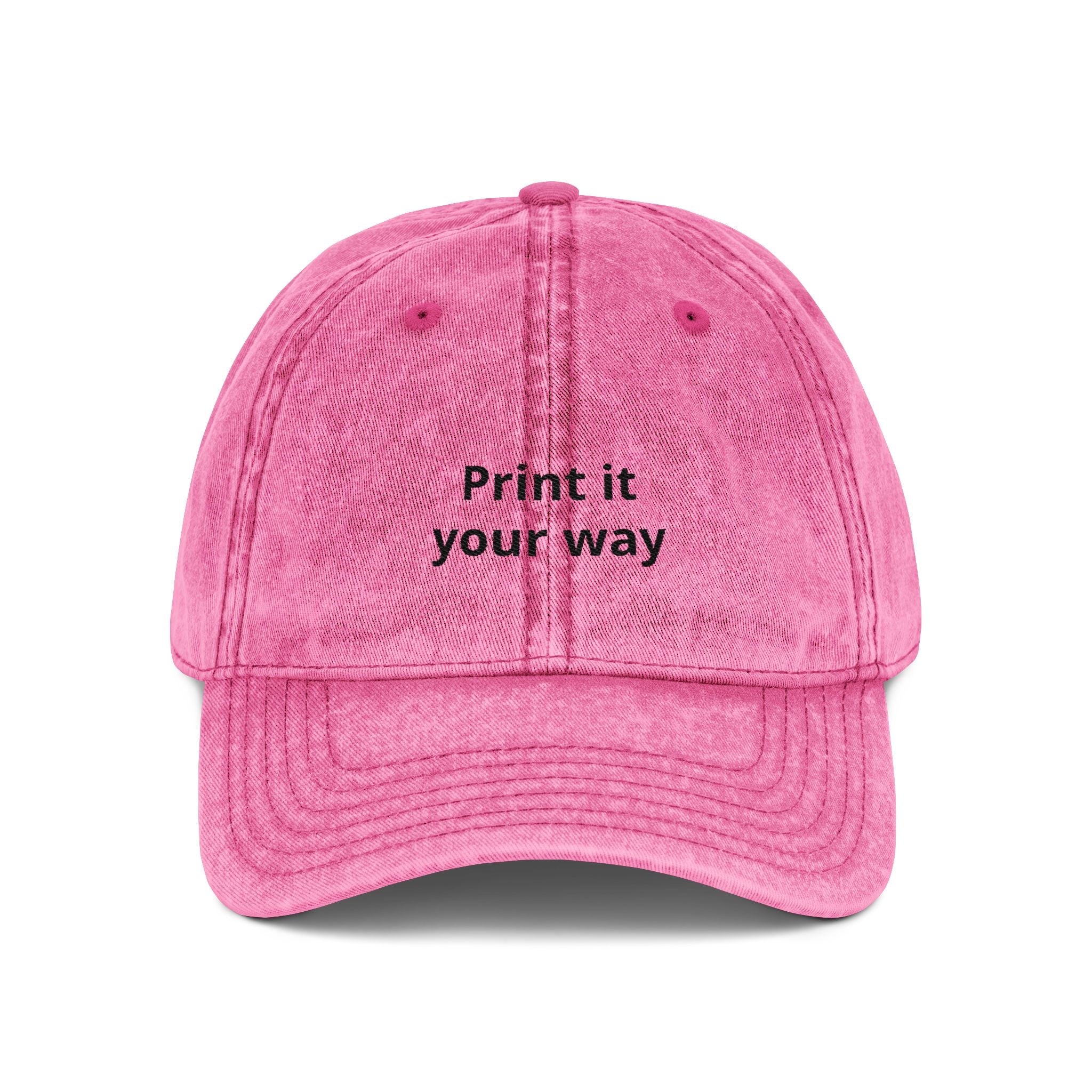 Embroidered Vintage Dad Hat