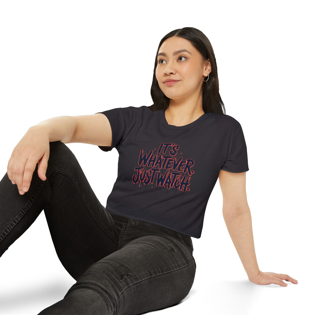 Just Watch Crop Top