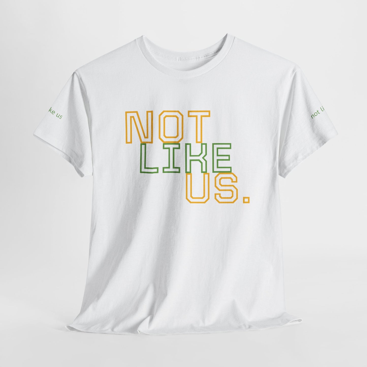 Unisex Heavy Cotton Tee - "NOT LIKE US" Statement Tee